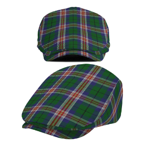 US State - Kentucky Tartan Flat Cap