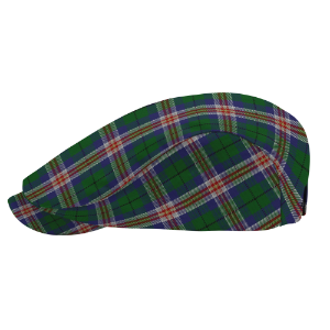 US State - Kentucky Tartan Flat Cap