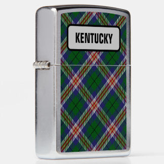 US State - Kentucky Tartan Zippo® Lighter