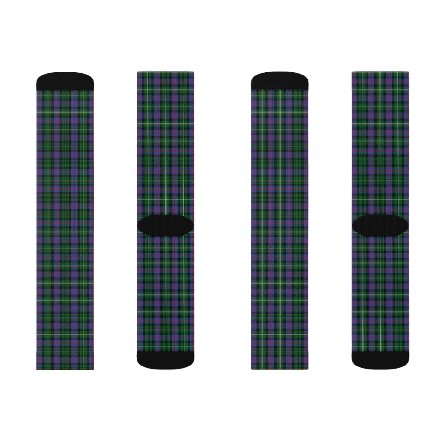 Clan Malcolm Tartan Socks