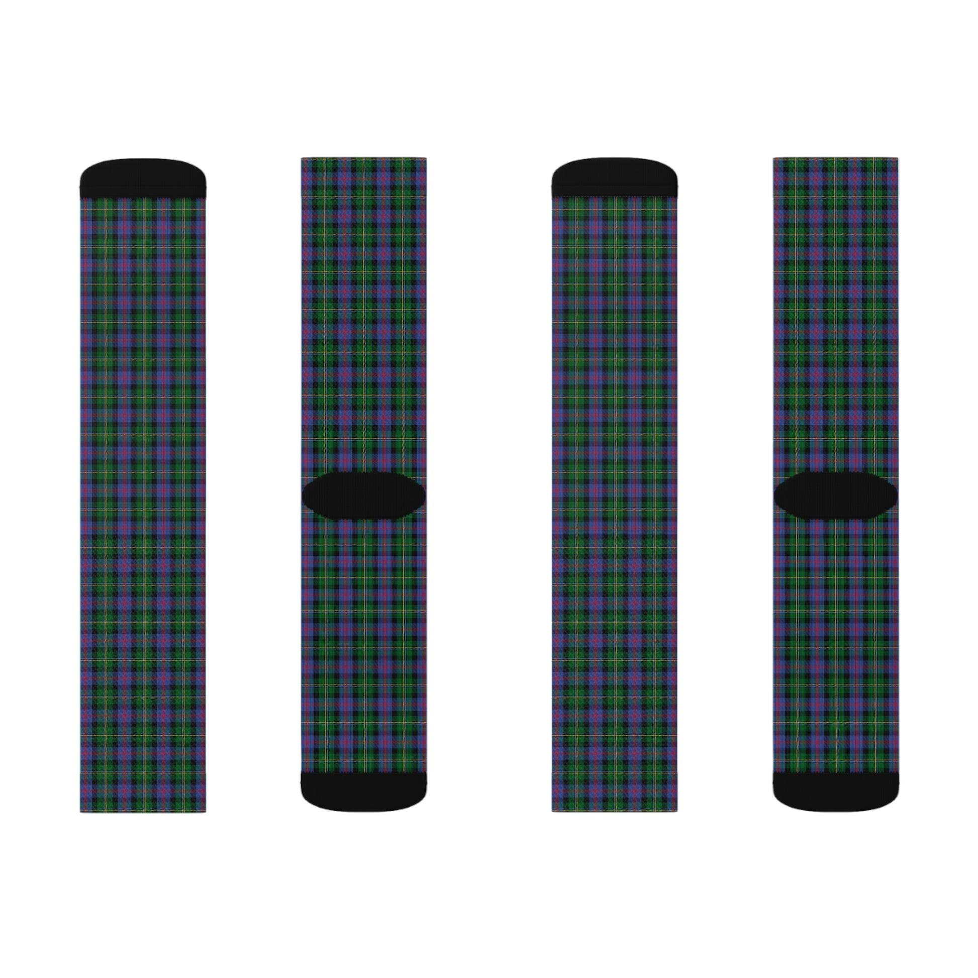 Clan Malcolm Tartan Socks