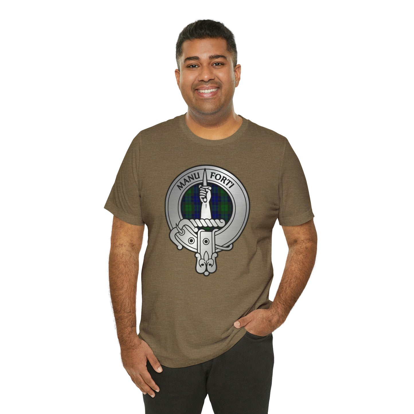 Clan McKay Crest & Tartan | Unisex T-Shirt