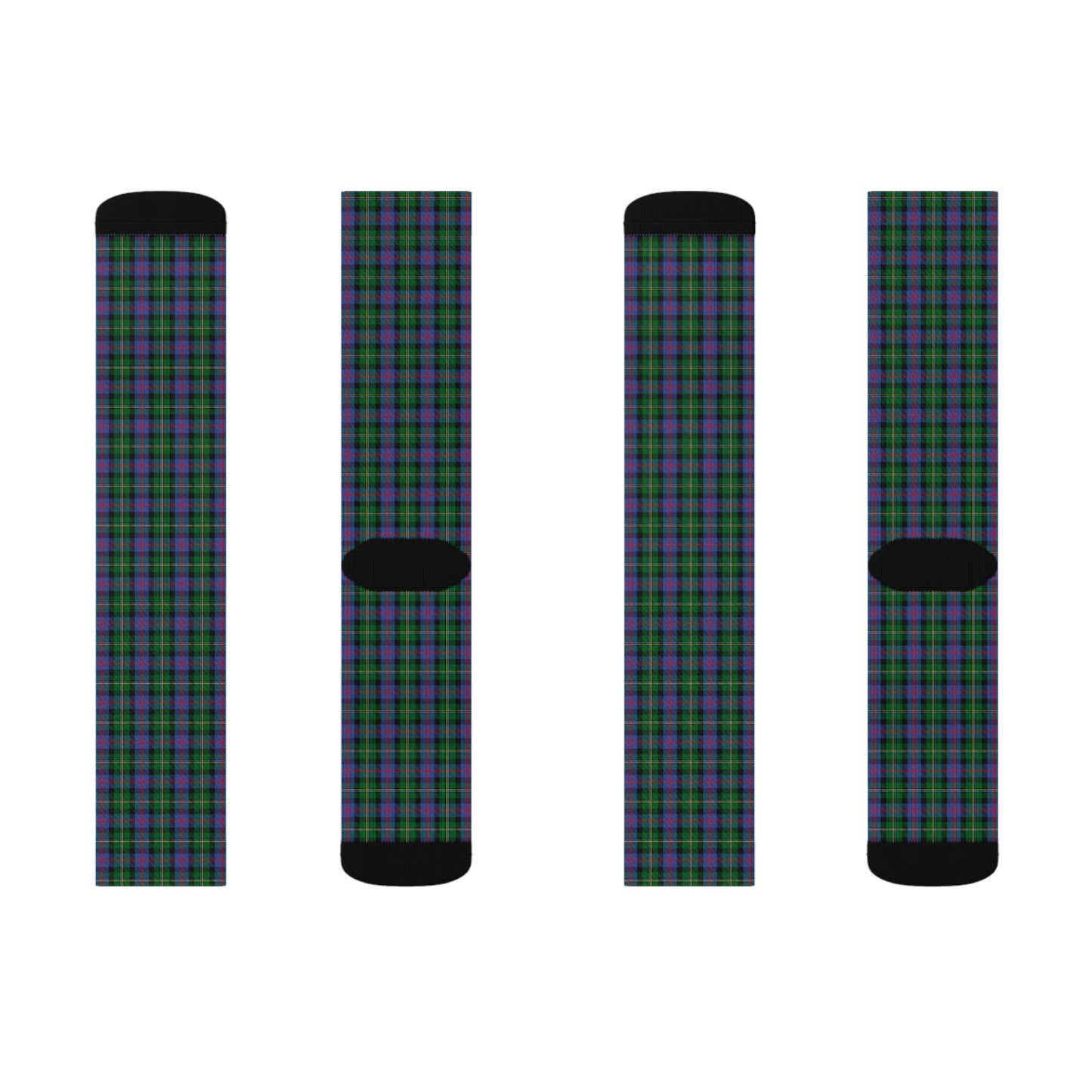 Clan Malcolm Tartan Socks