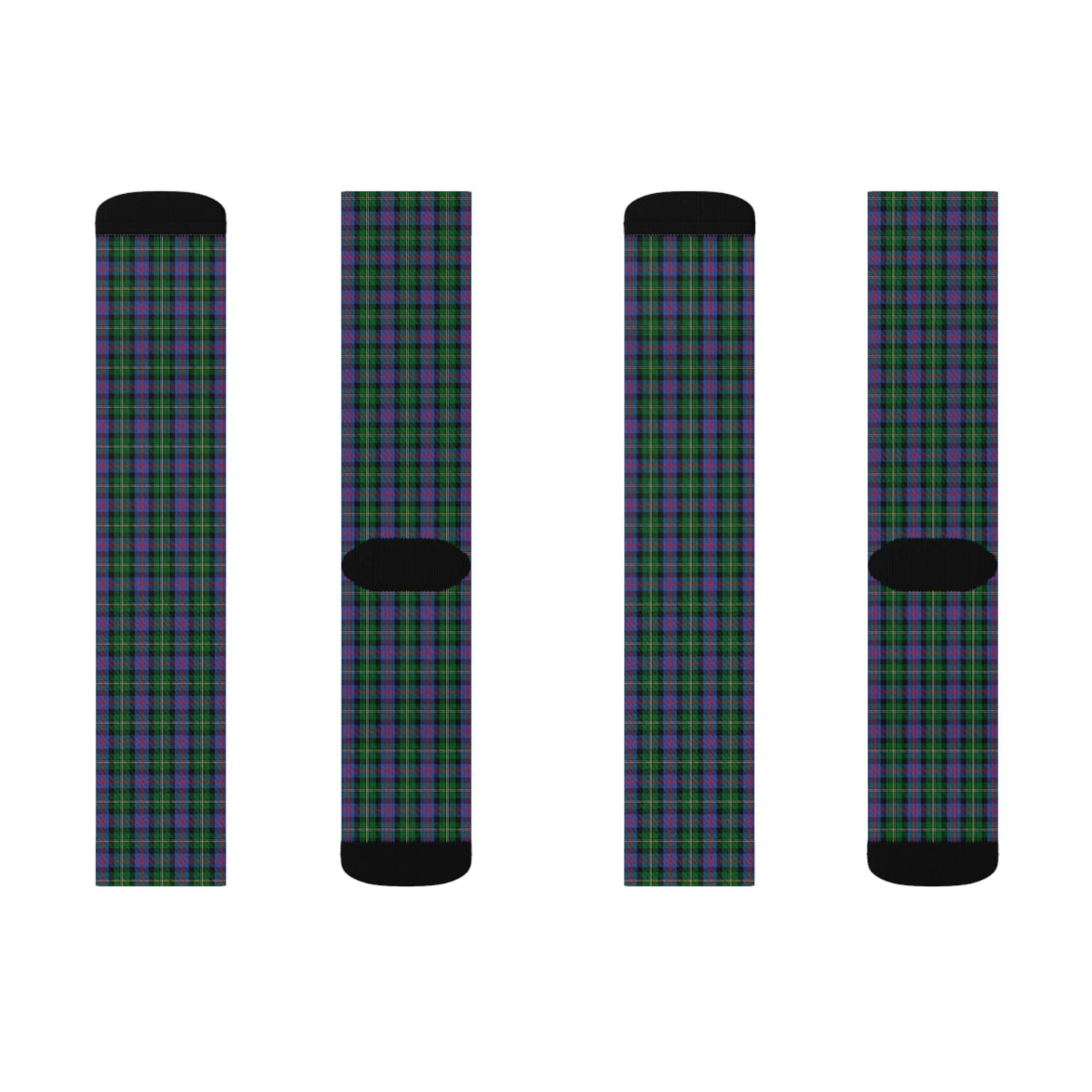 Clan Malcolm Tartan Socks