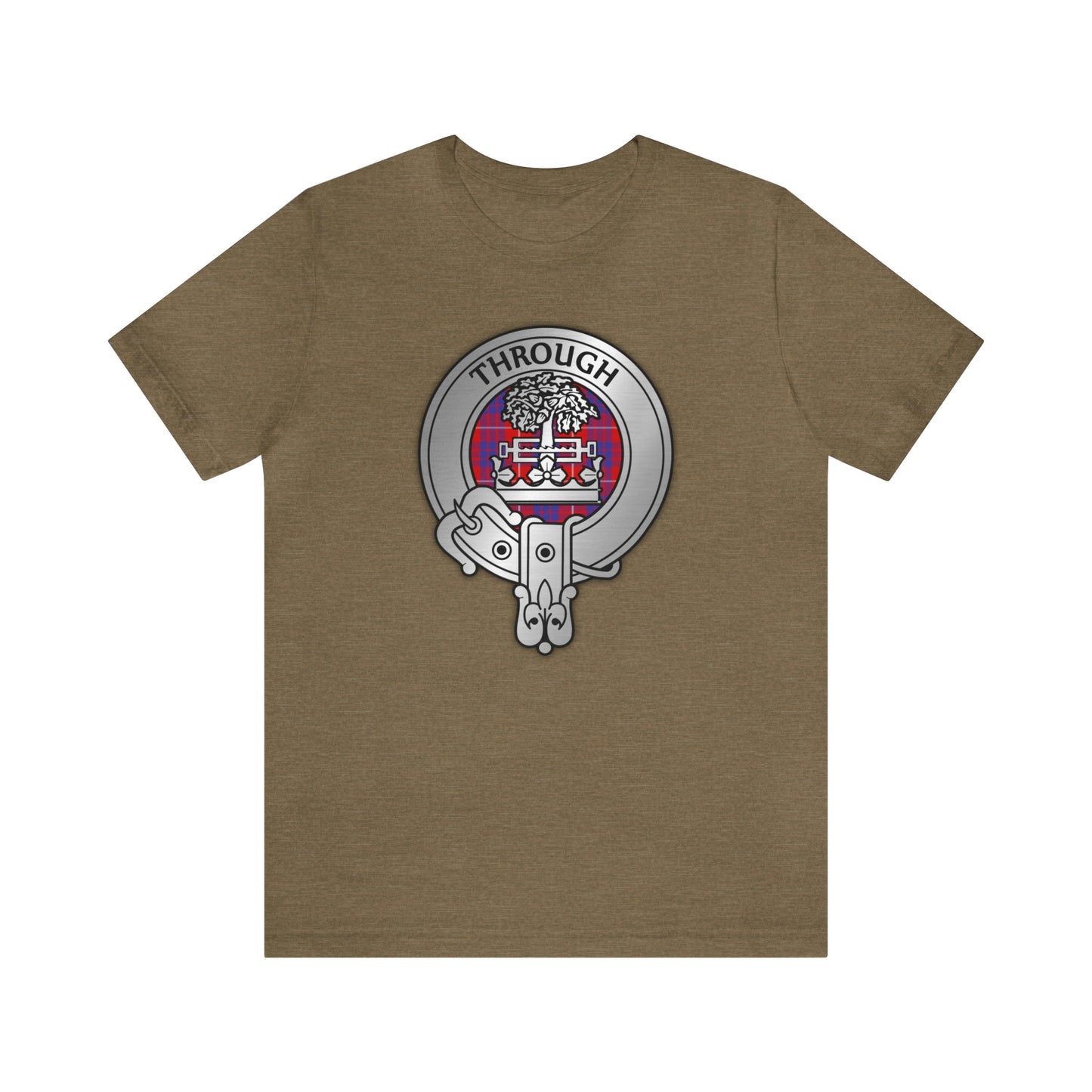 Clan Hamilton Crest & Tartan | Unisex T-Shirt