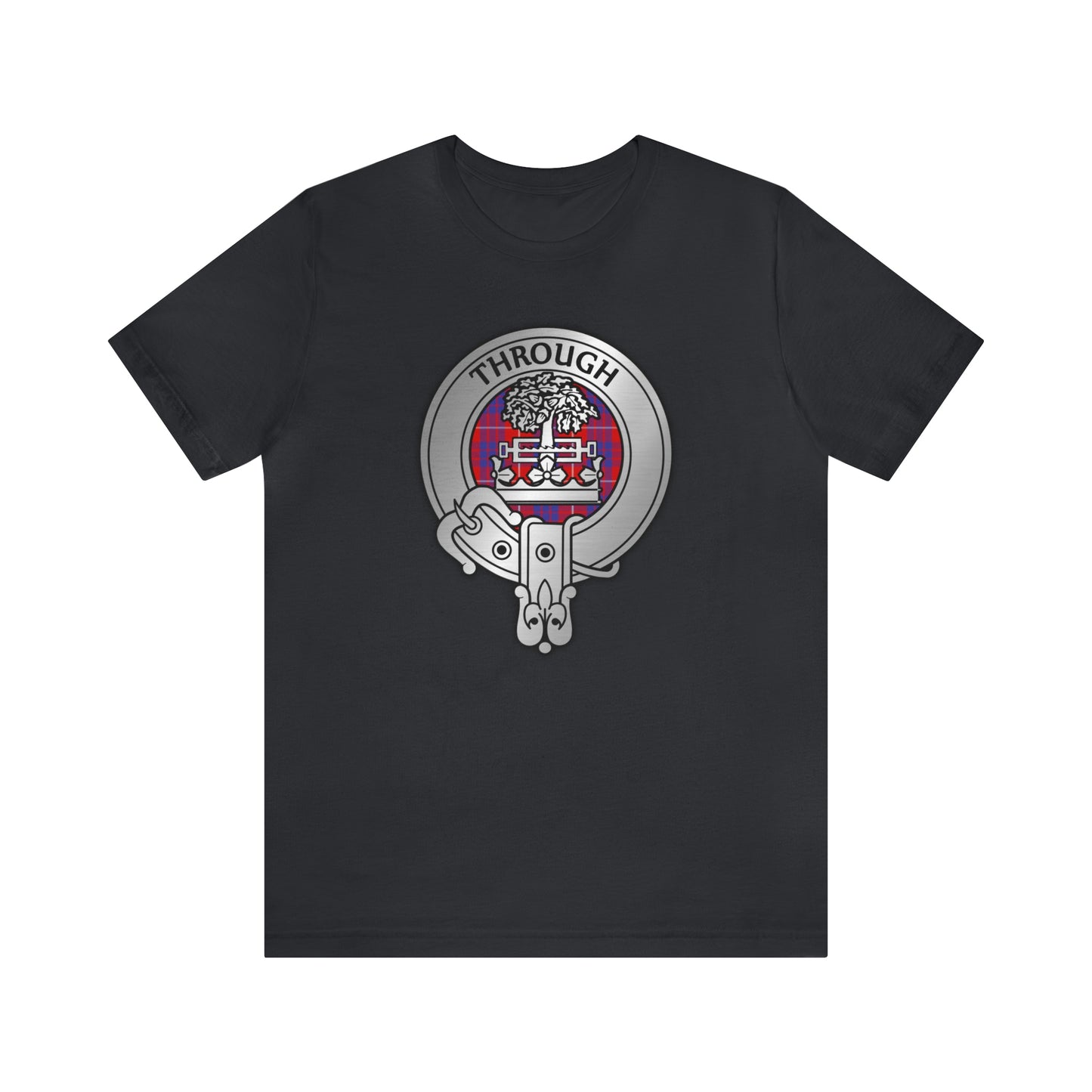 Clan Hamilton Crest & Tartan | Unisex T-Shirt