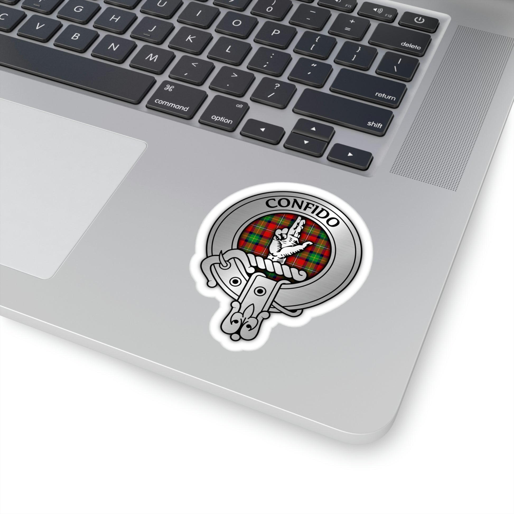 Clan Boyd Crest & Tartan Kiss-Cut Stickers