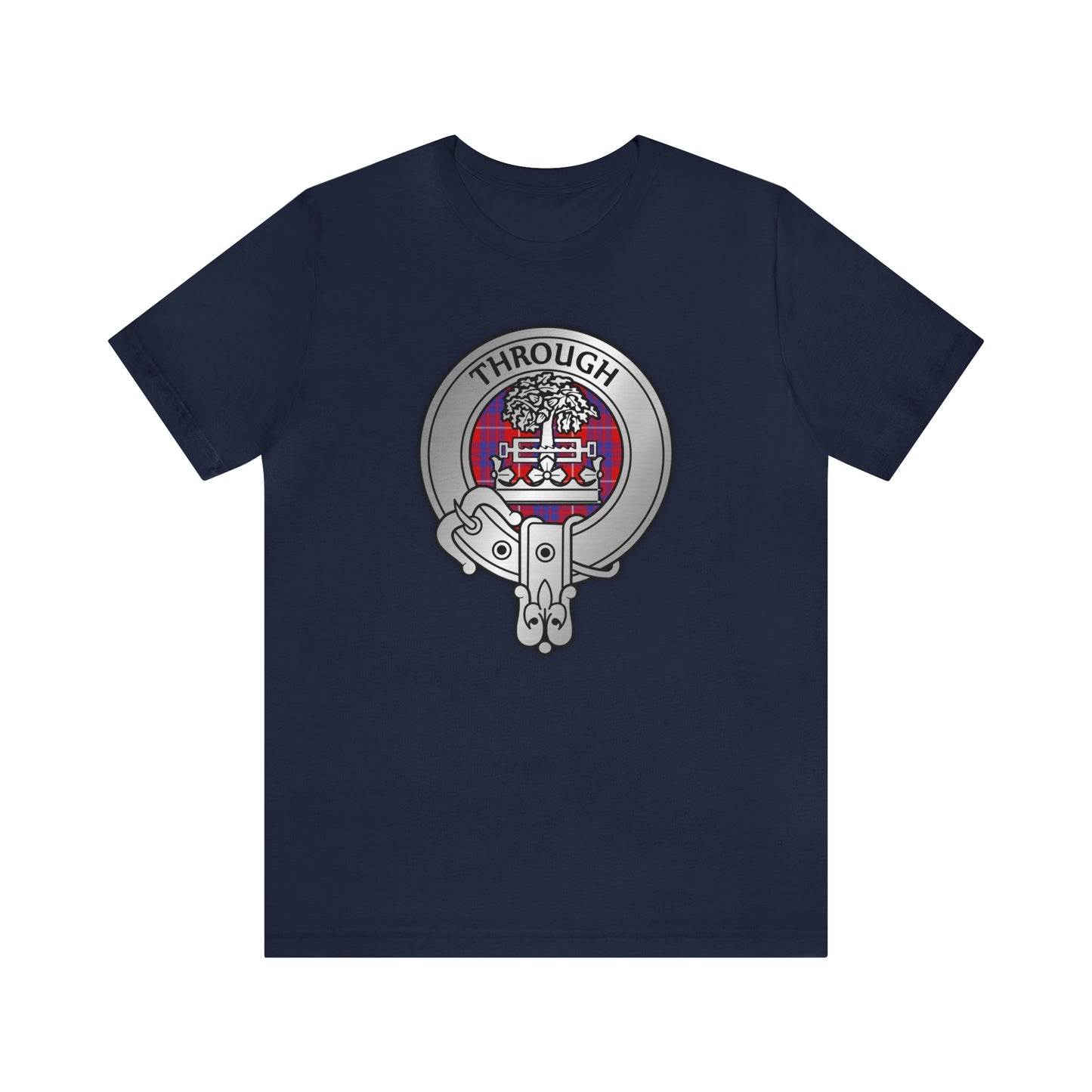 Clan Hamilton Crest & Tartan | Unisex T-Shirt