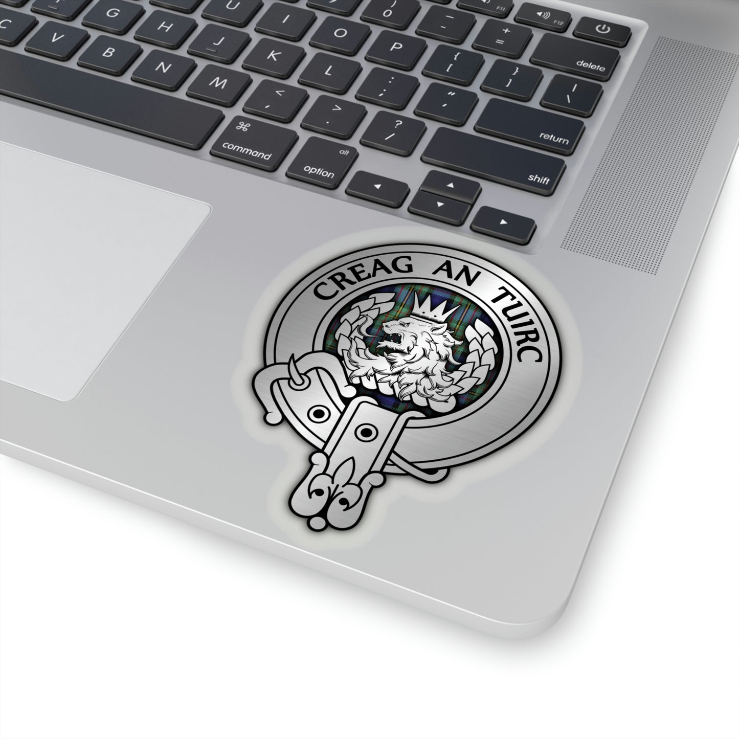 Clan MacLaren Crest & Tartan Kiss-Cut Stickers