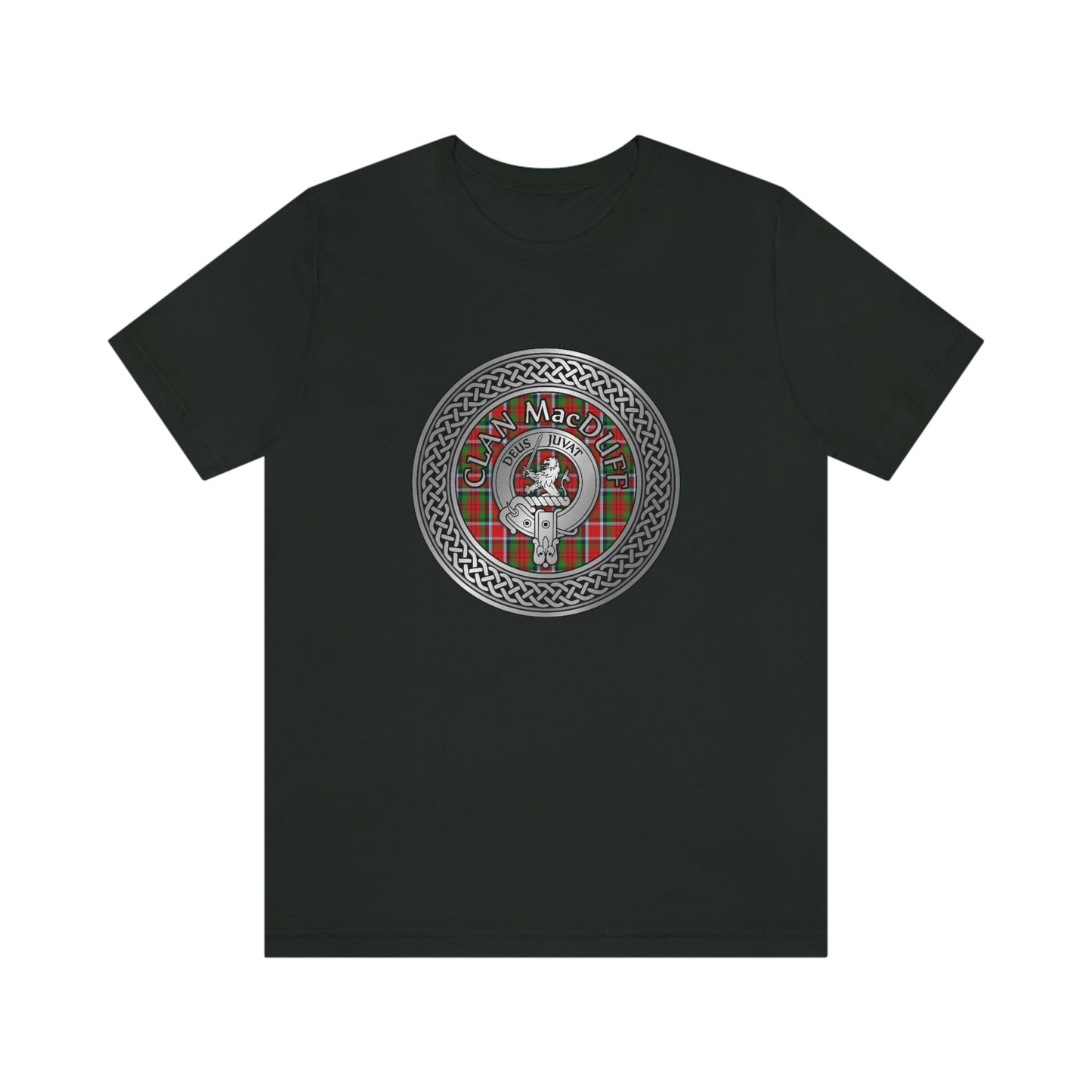 Clan MacDuff Crest & Tartan Knot T-Shirt