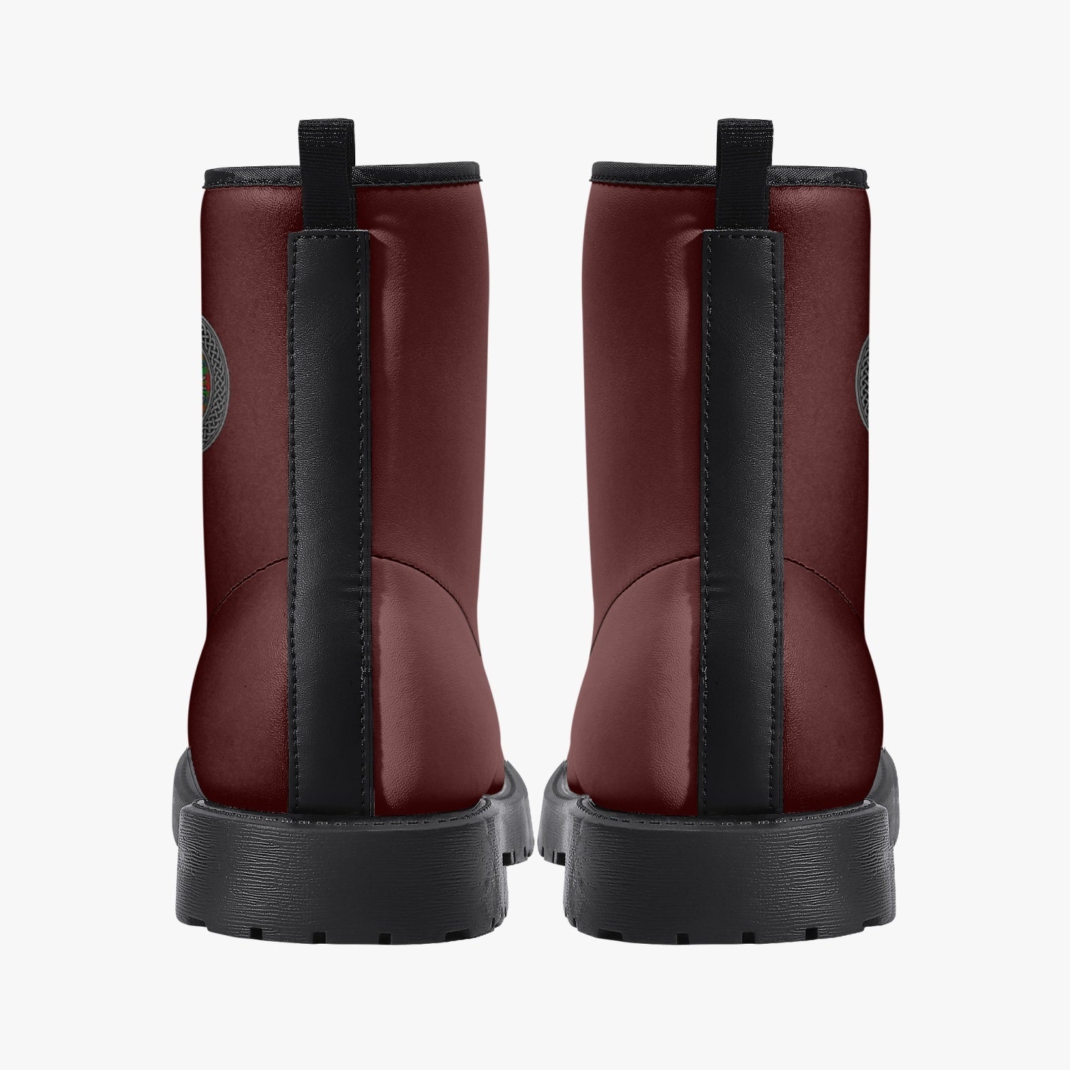 Clan Donnachaidh (Robertson) Crest & Tartan Leather Boots