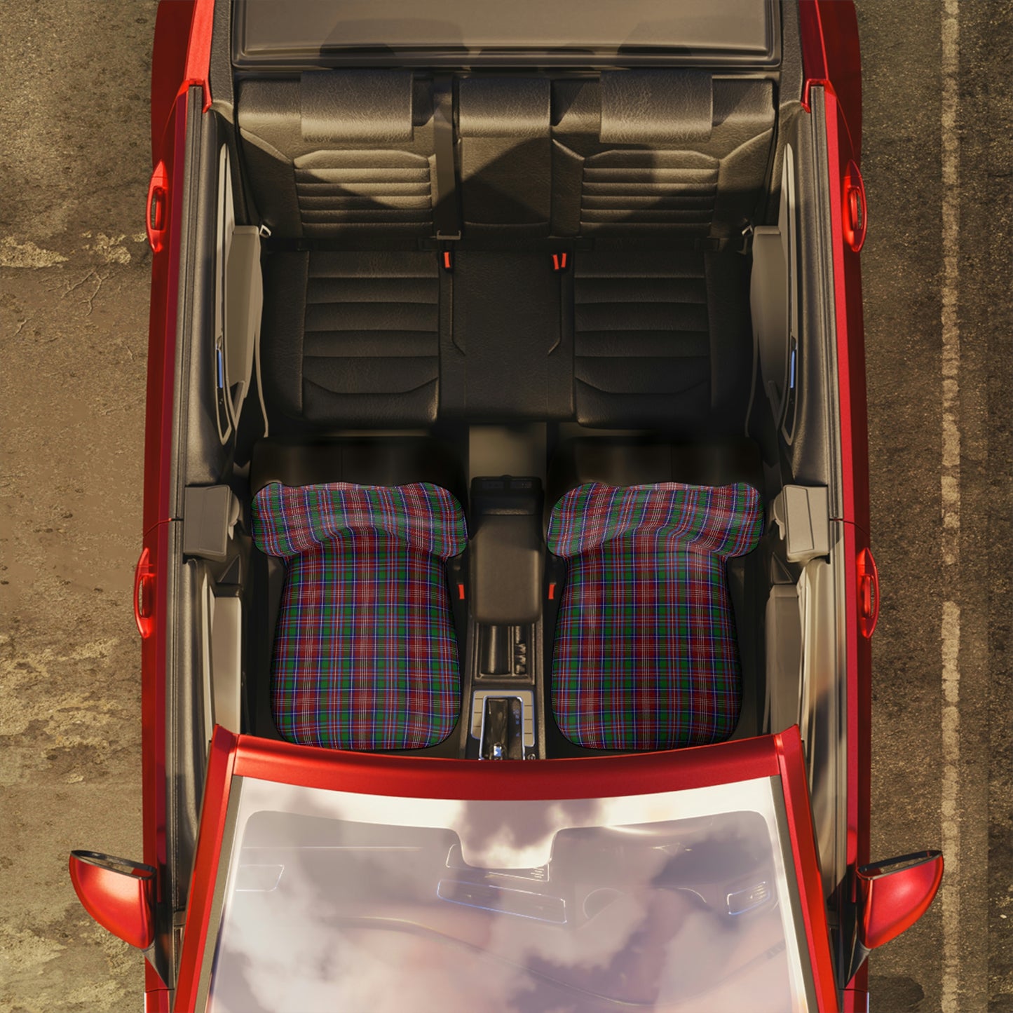 Clan Ritchie Tartan Car Seat Covers