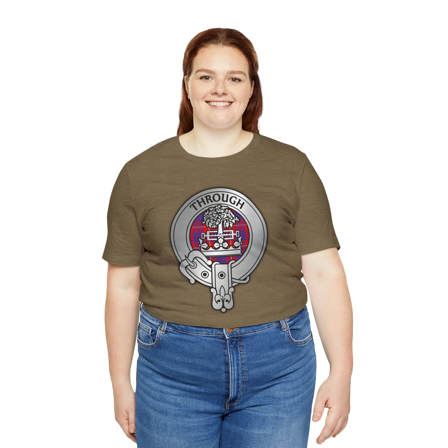 Clan Hamilton Crest & Tartan | Unisex T-Shirt