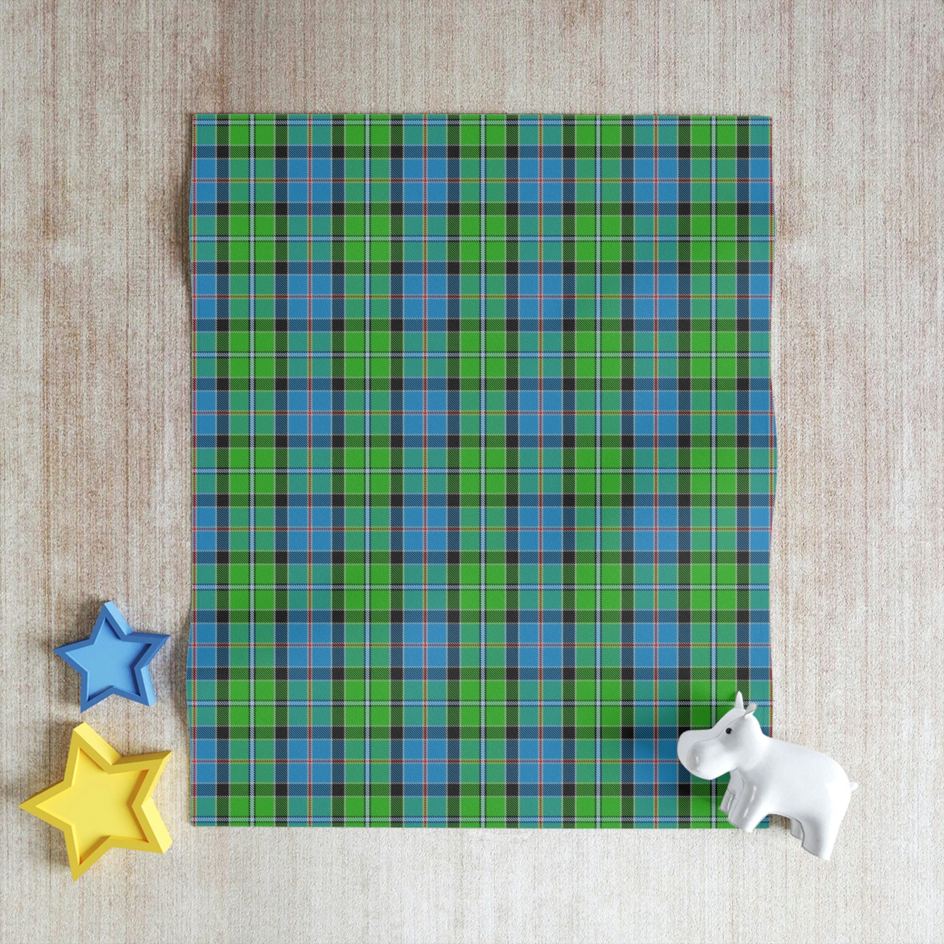 Clan Stirling Tartan Throw Blanket