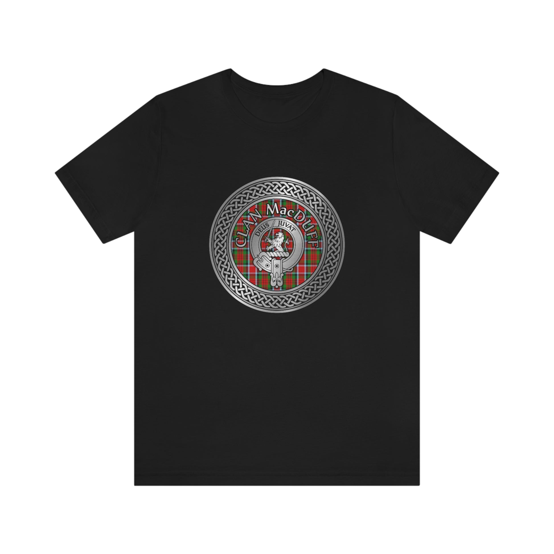 Clan MacDuff Crest & Tartan Knot T-Shirt