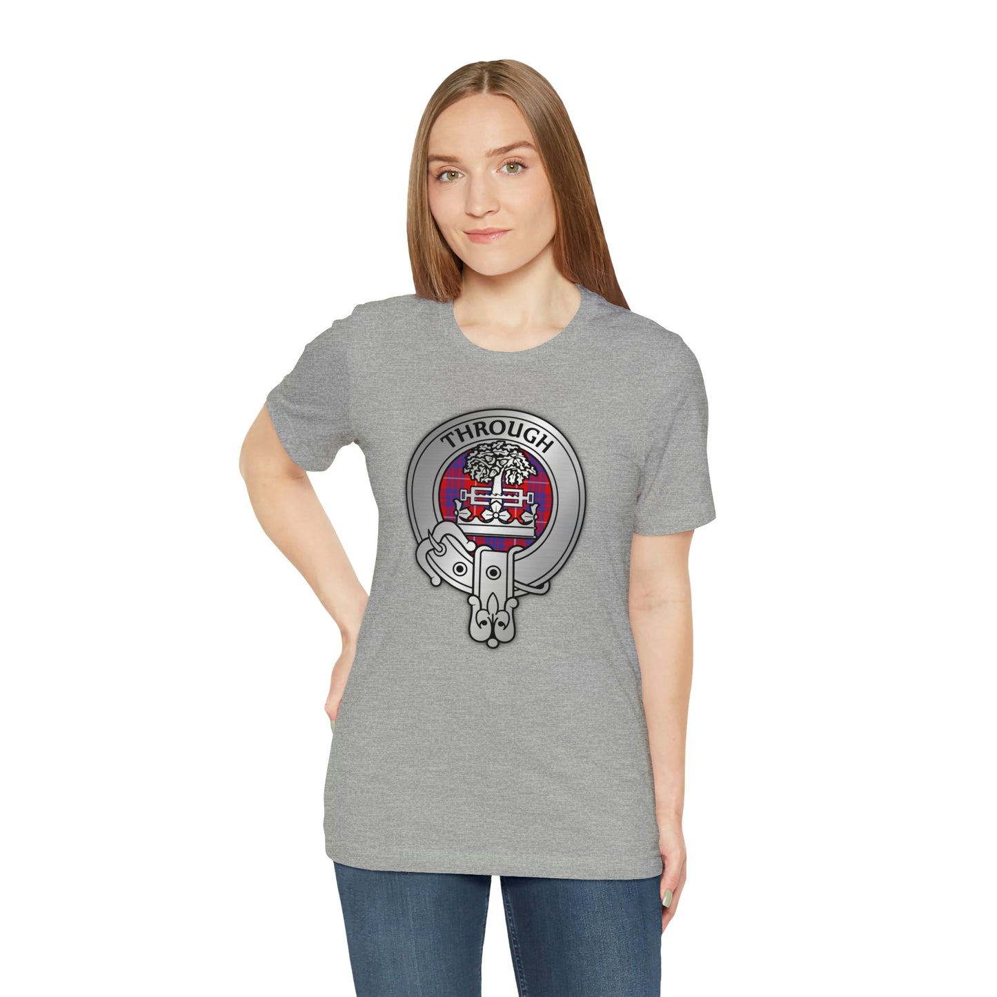 Clan Hamilton Crest & Tartan | Unisex T-Shirt
