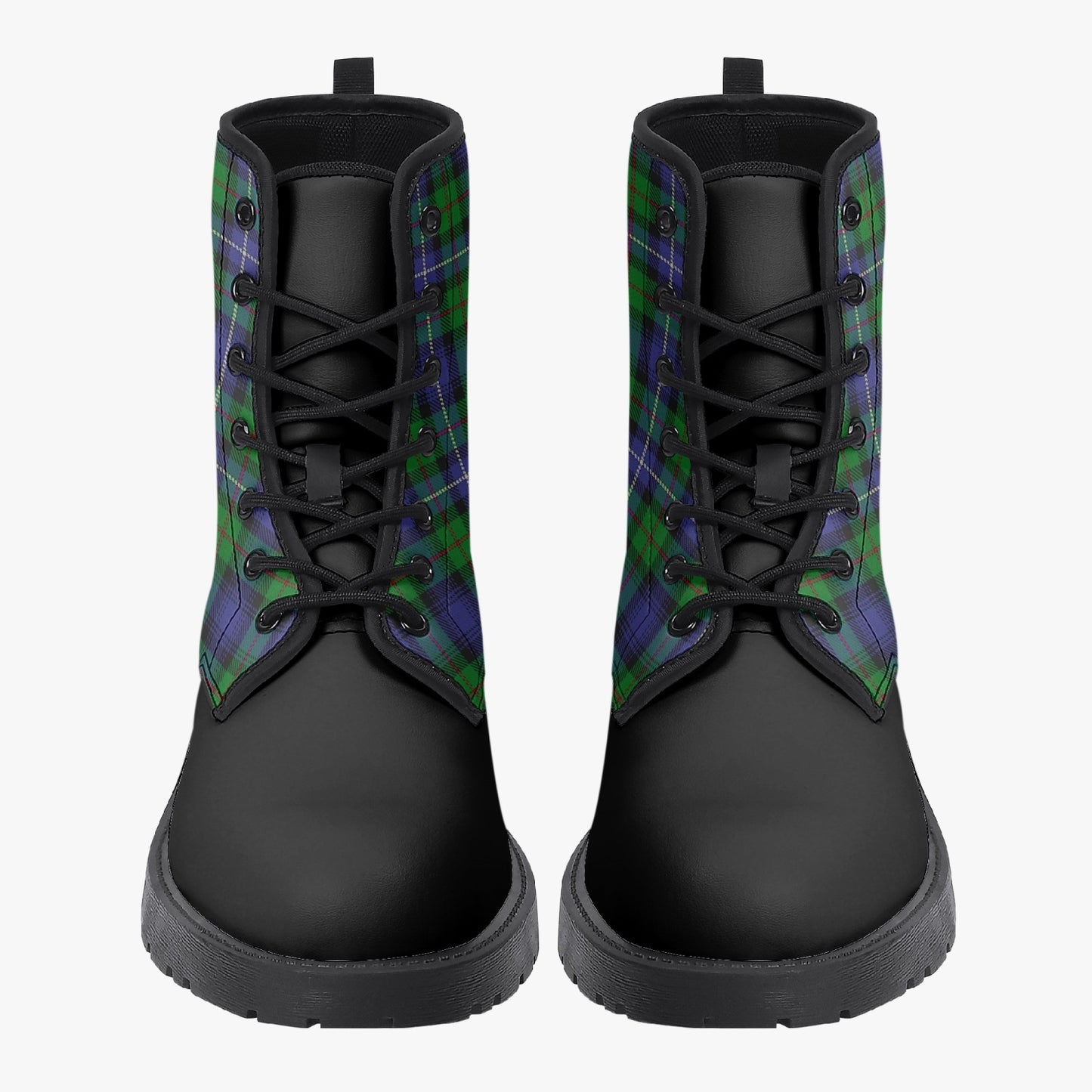 Clan Donnachaidh (Robertson) Crest & Hunting Tartan Boots