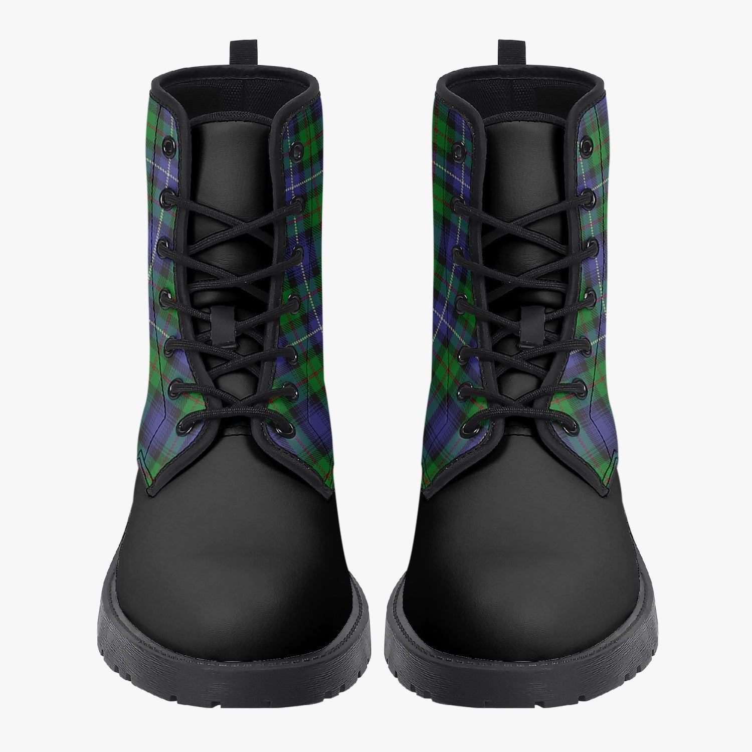 Clan Donnachaidh (Robertson) Crest & Hunting Tartan Boots