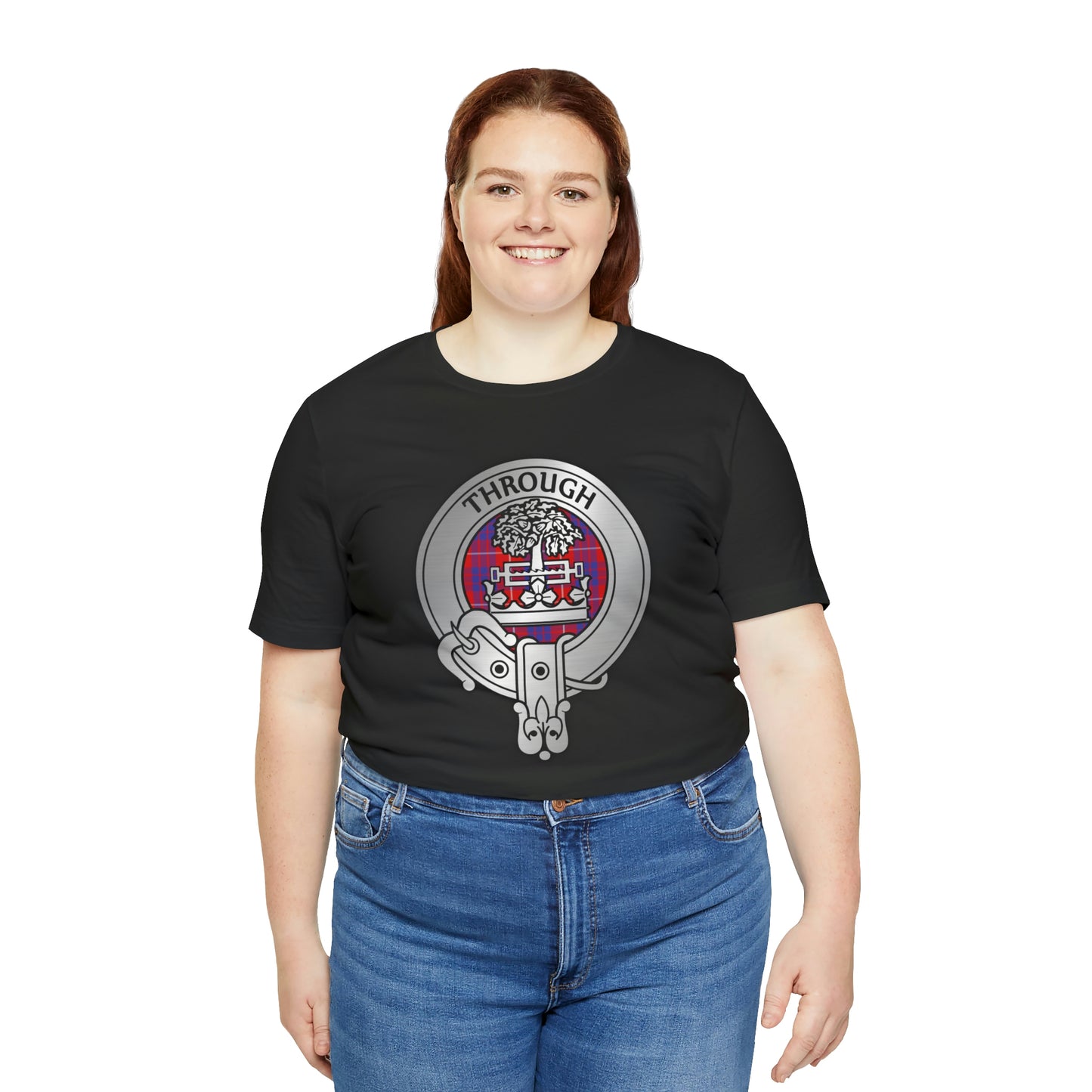 Clan Hamilton Crest & Tartan | Unisex T-Shirt