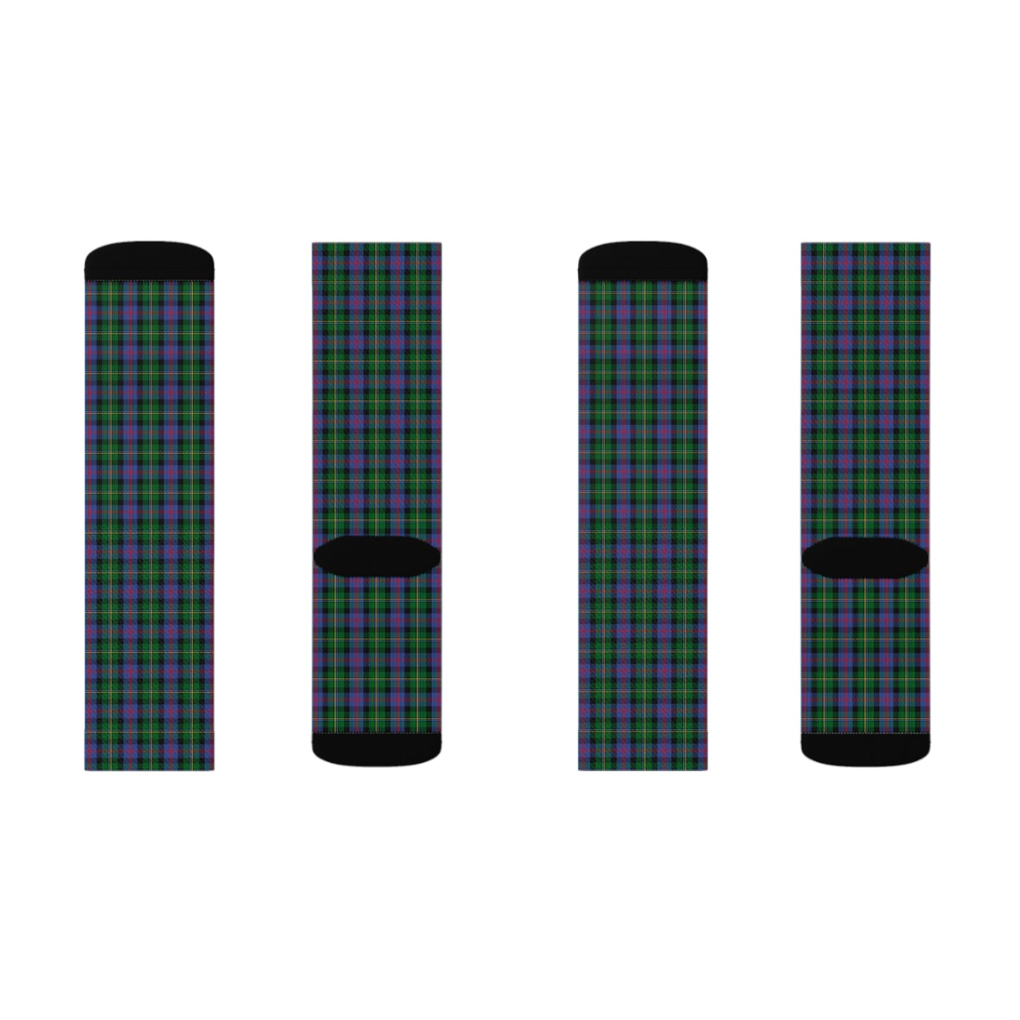 Clan Malcolm Tartan Socks
