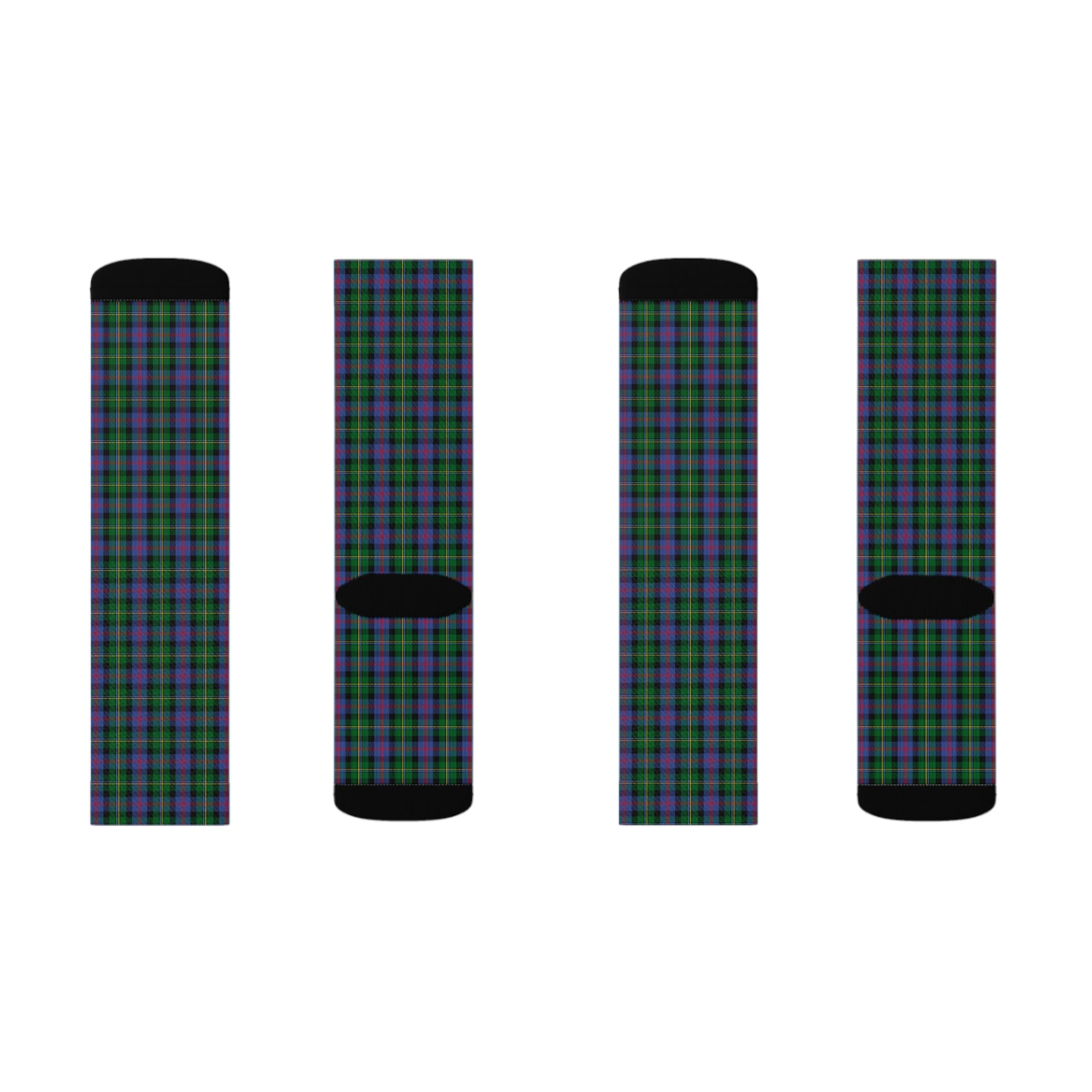 Clan Malcolm Tartan Socks