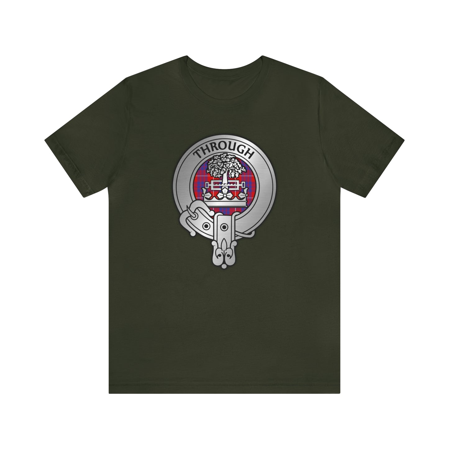 Clan Hamilton Crest & Tartan | Unisex T-Shirt