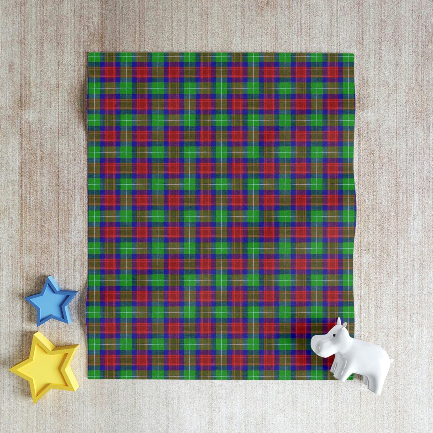 Clan Aiken Tartan Throw Blanket