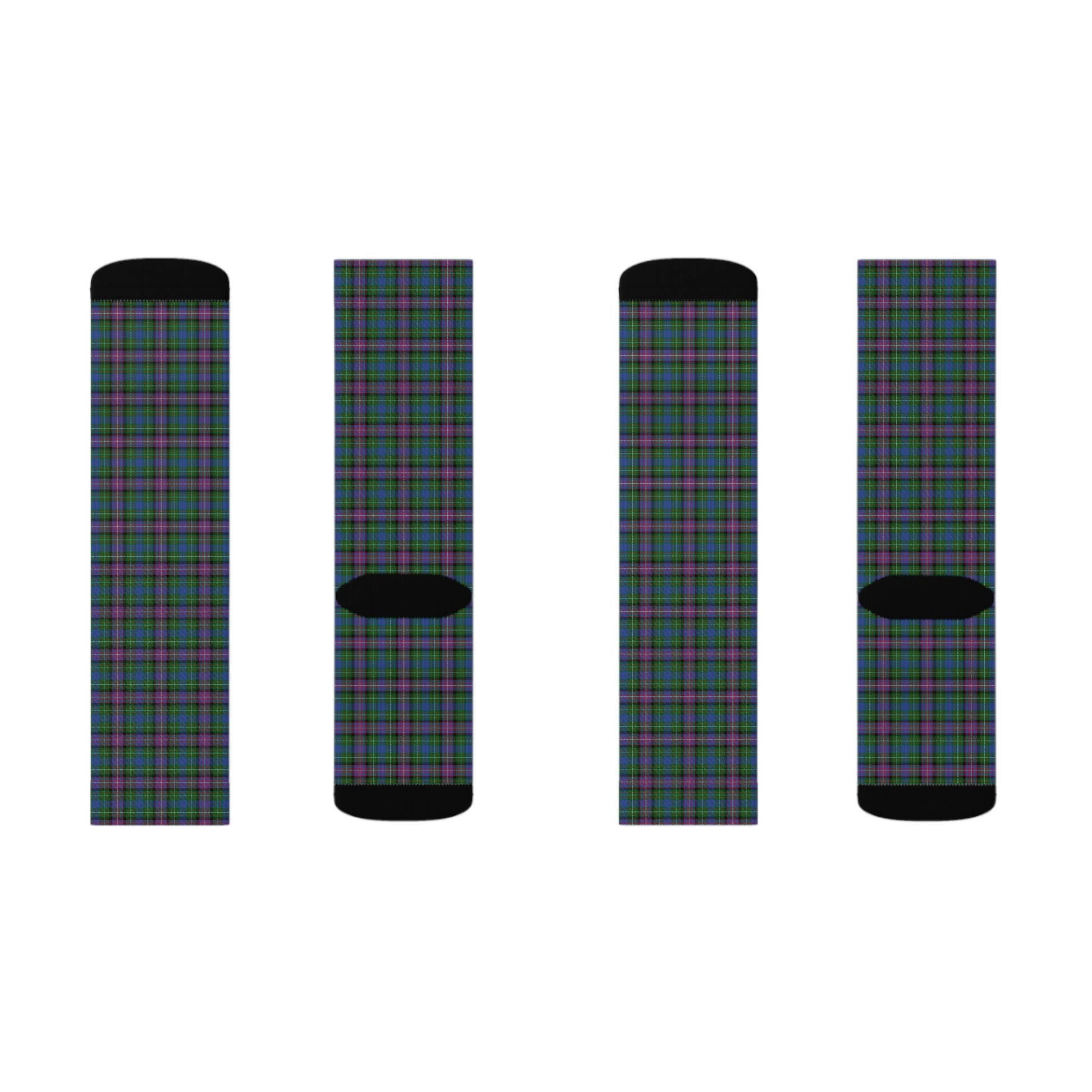 Clan Rankin Tartan Socks