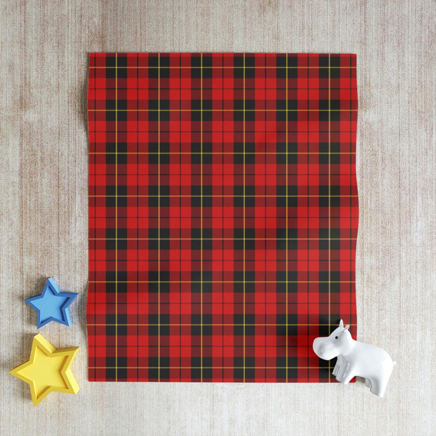 Clan Wallace Tartan Throw Blanket