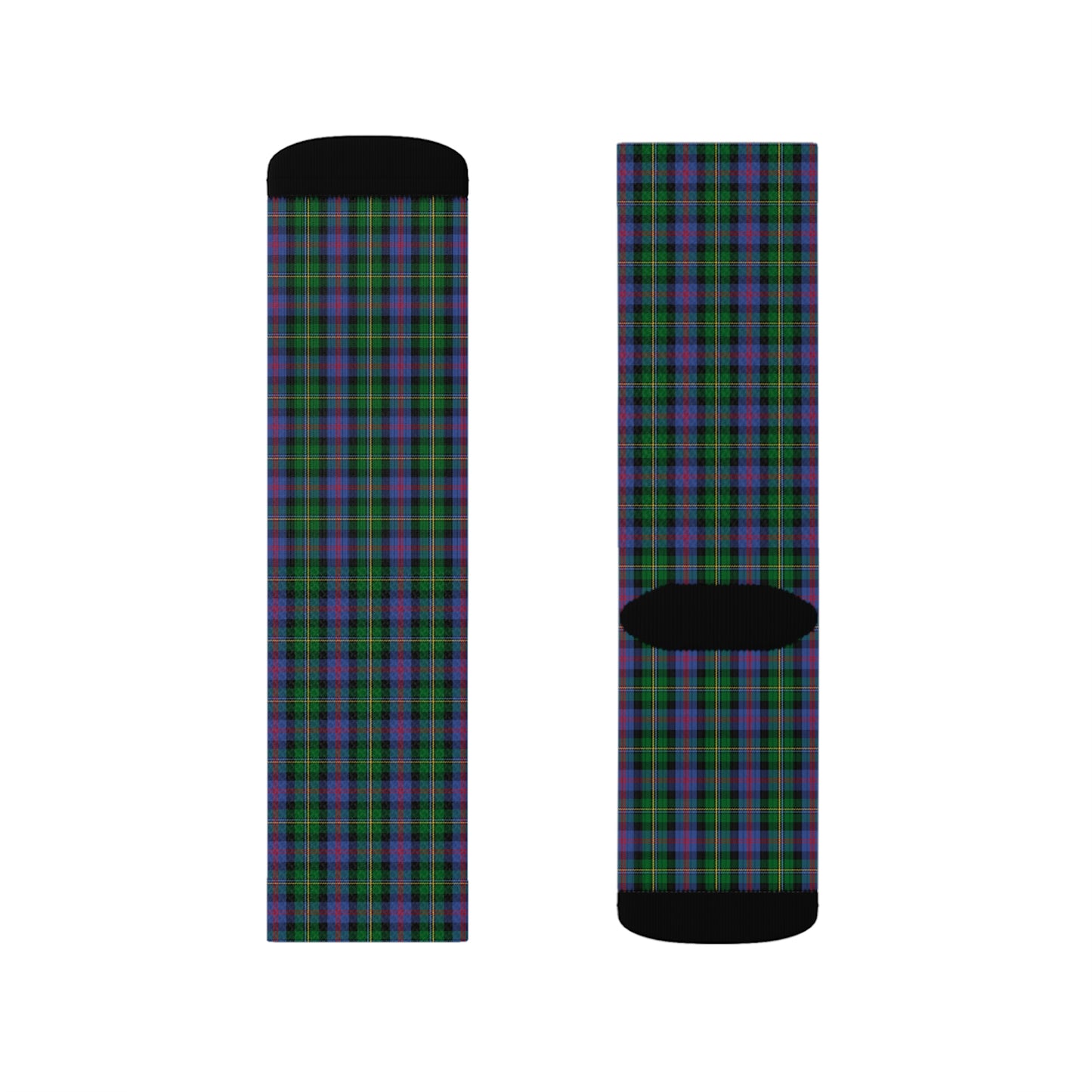 Clan Malcolm Tartan Socks