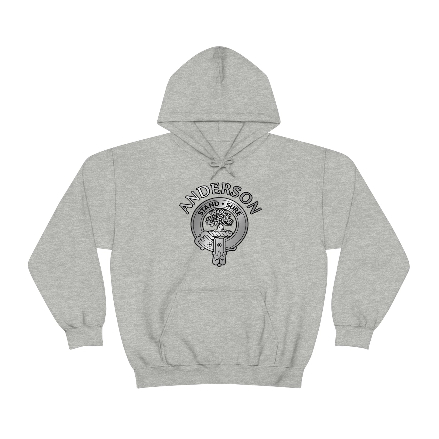 Clan Anderson Crest Unisex Heavy Blend™ Hooded Sweatshirt