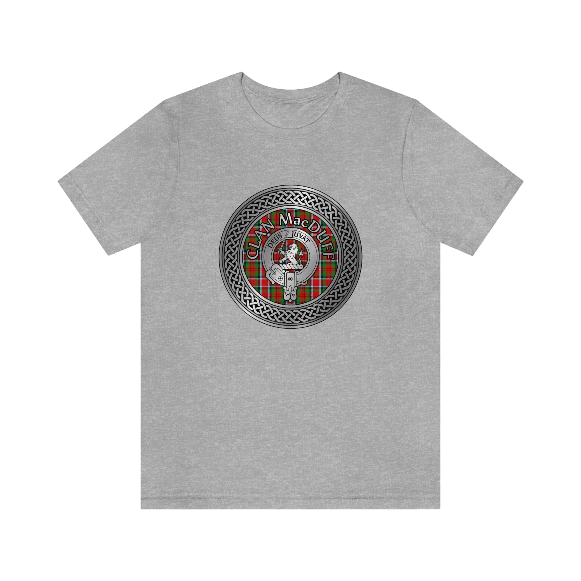Clan MacDuff Crest & Tartan Knot T-Shirt