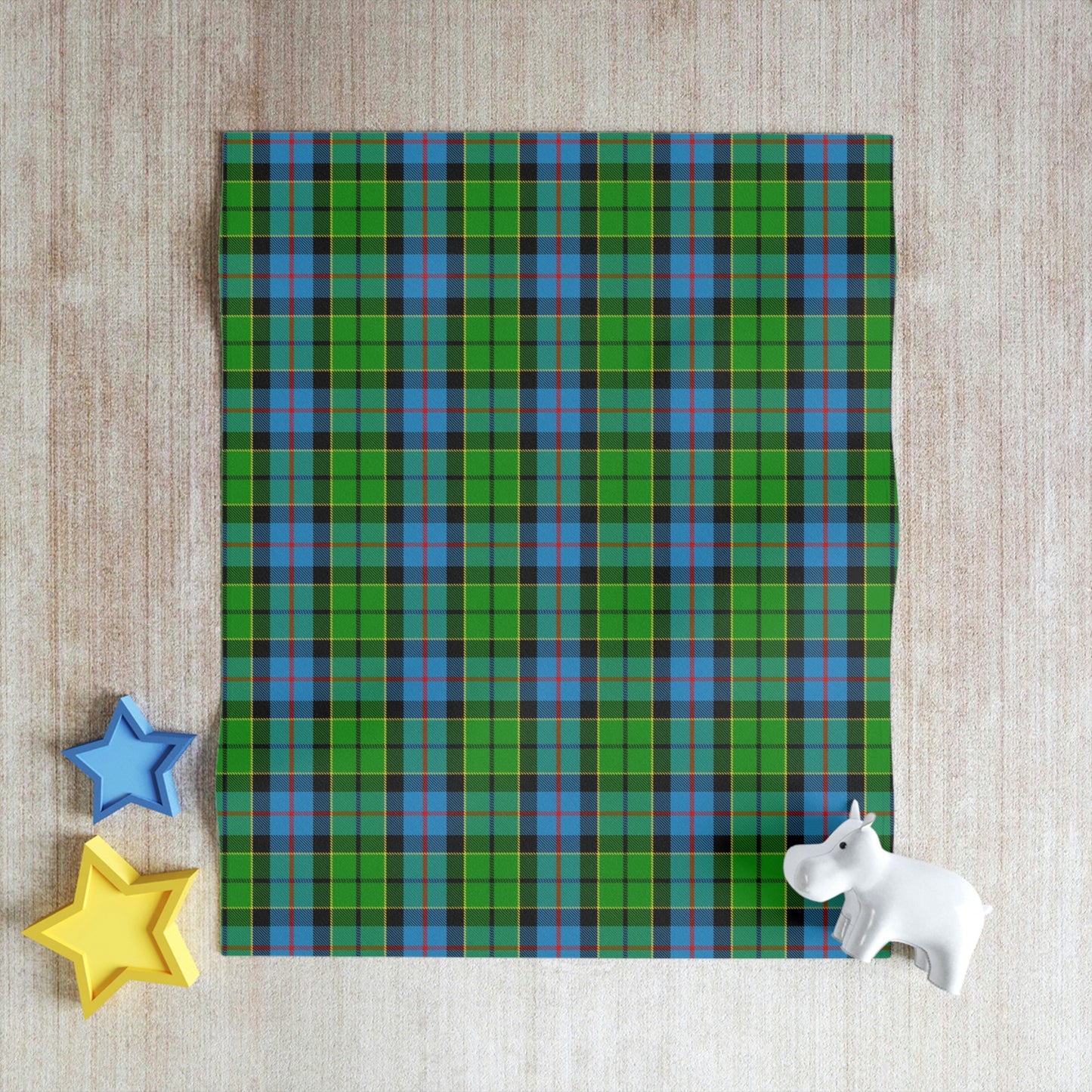 Clan Forsyth Tartan Throw Blanket