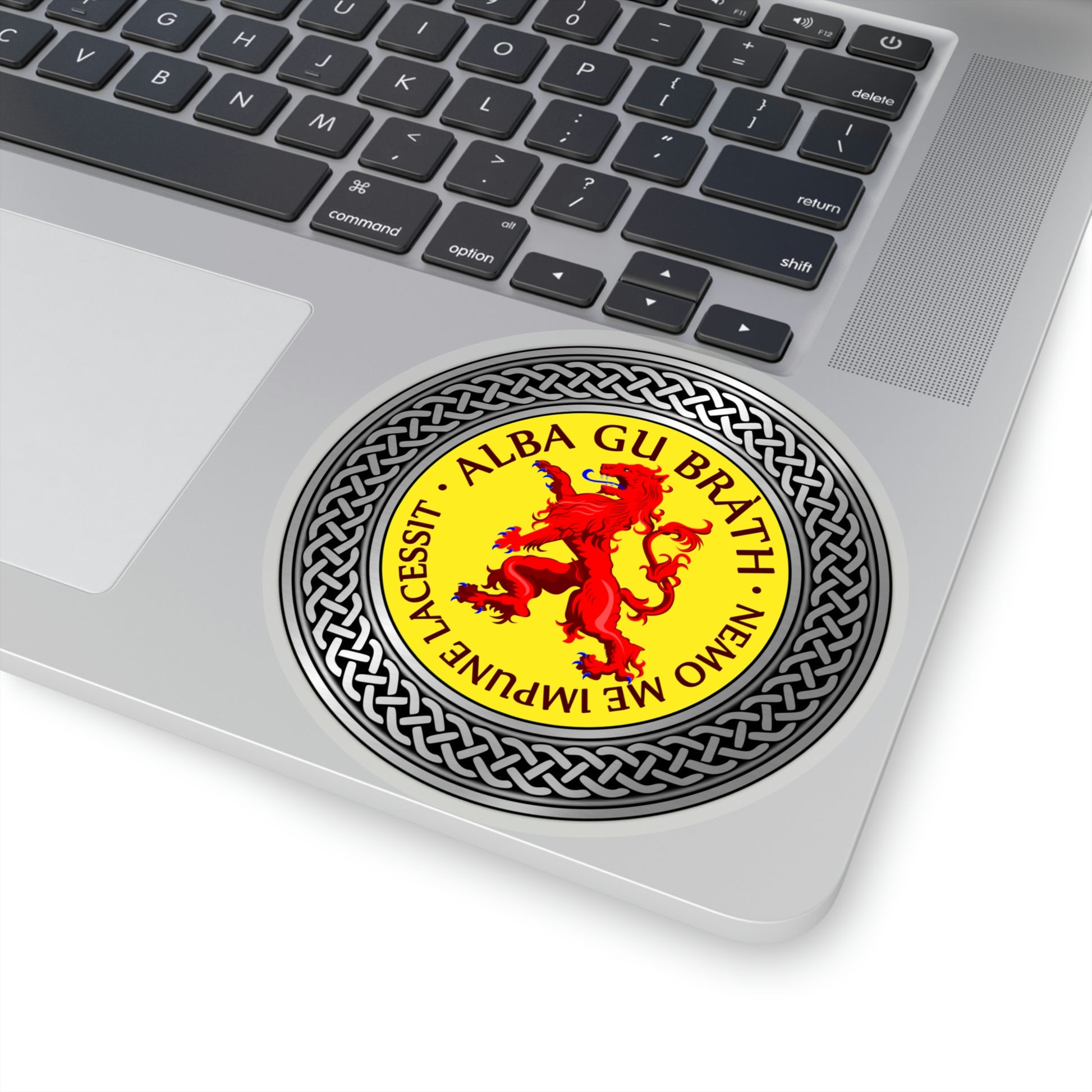 Alba Gu Brath Lion Rampant Knot Kiss-Cut Stickers
