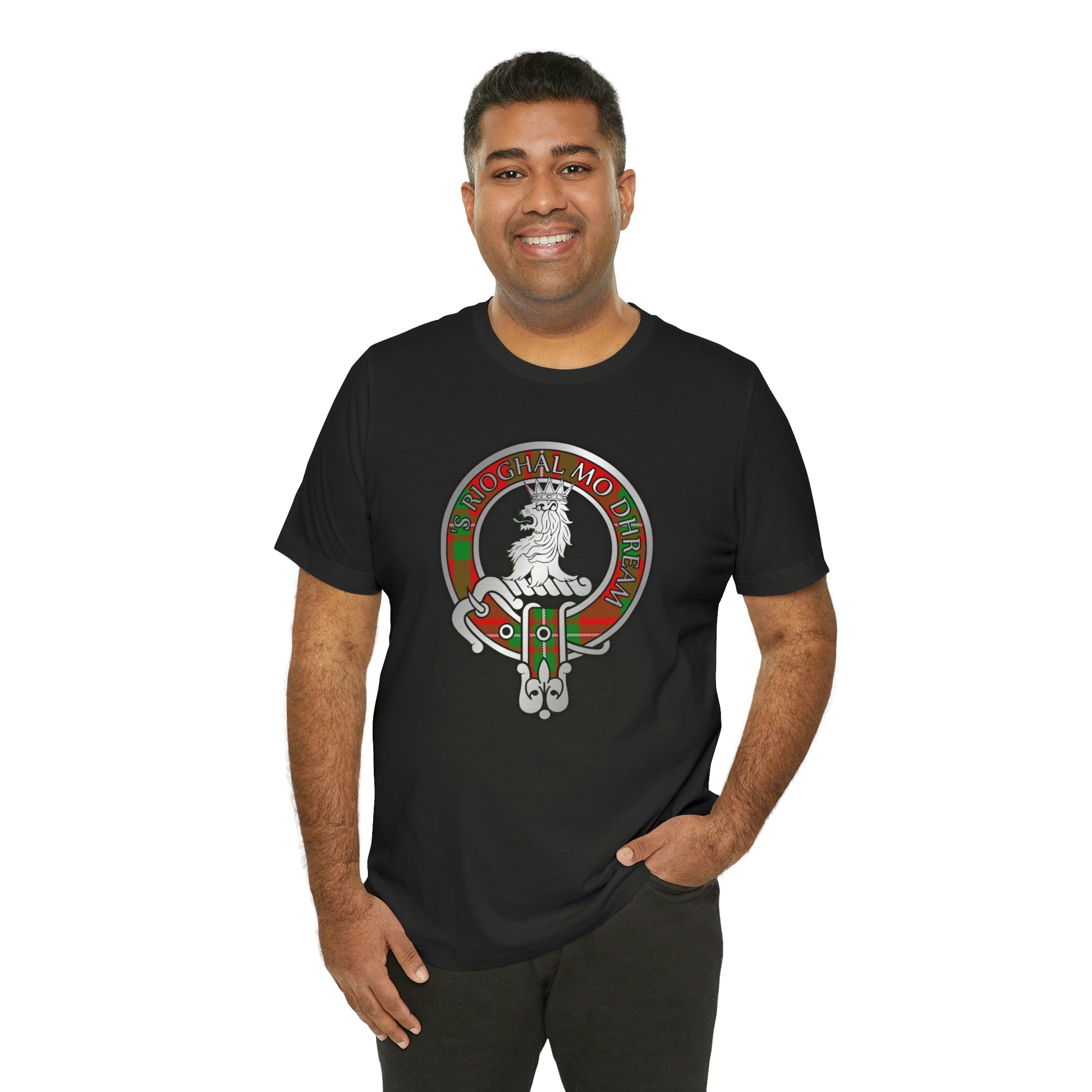 Clan MacGregor Crest & Tartan | Unisex T-Shirt