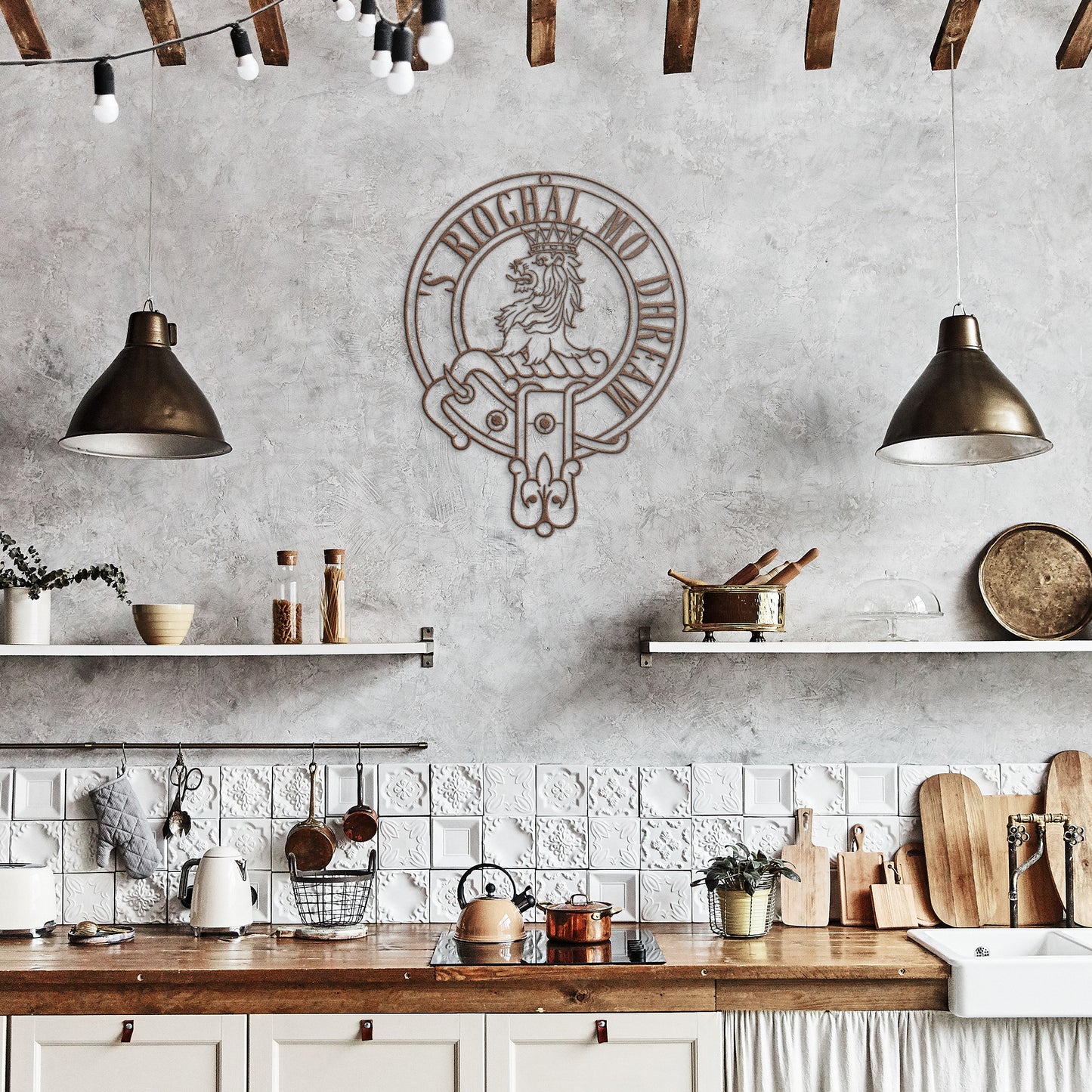 Clan MacGregor Crest | Metal Wall Art