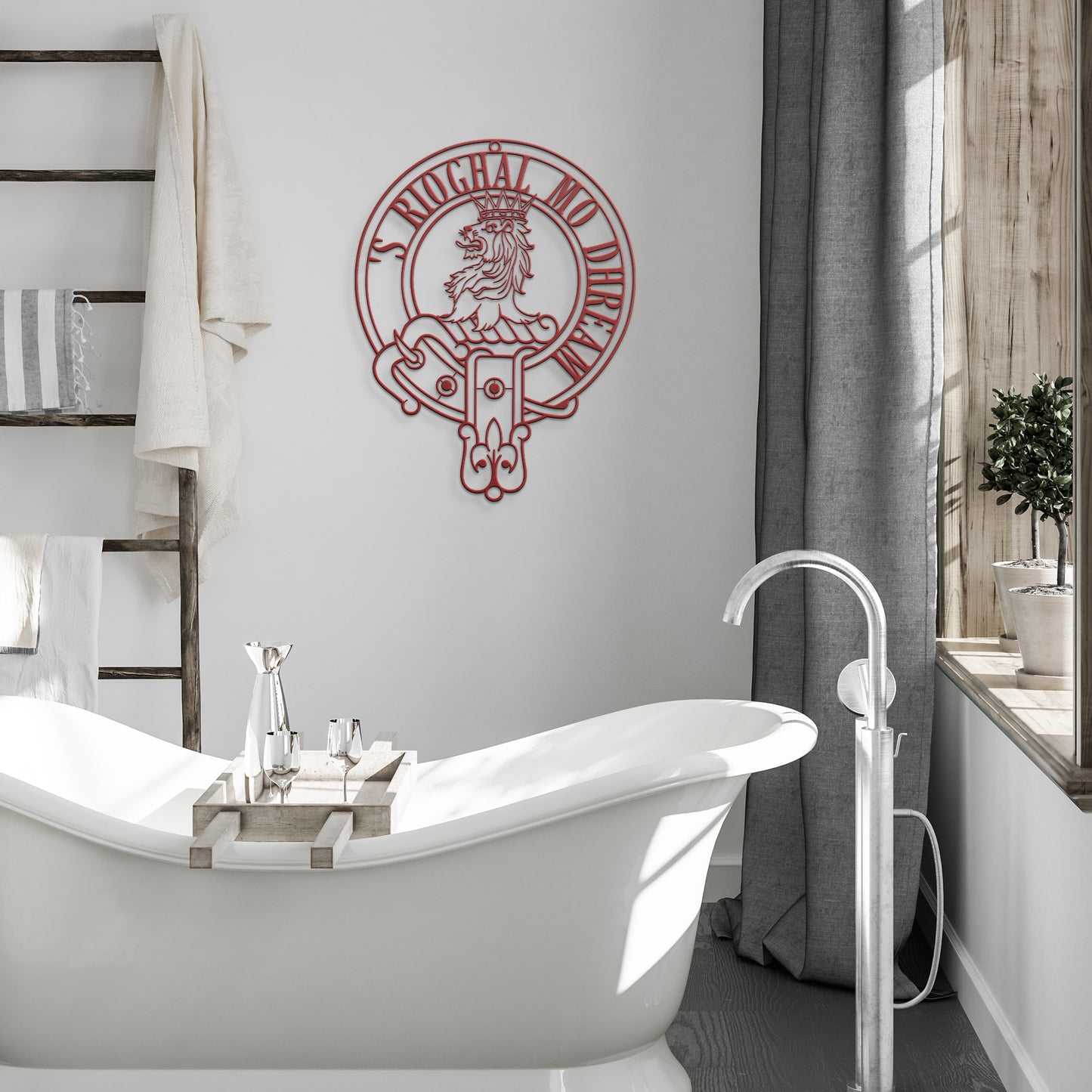 Clan MacGregor Crest | Metal Wall Art