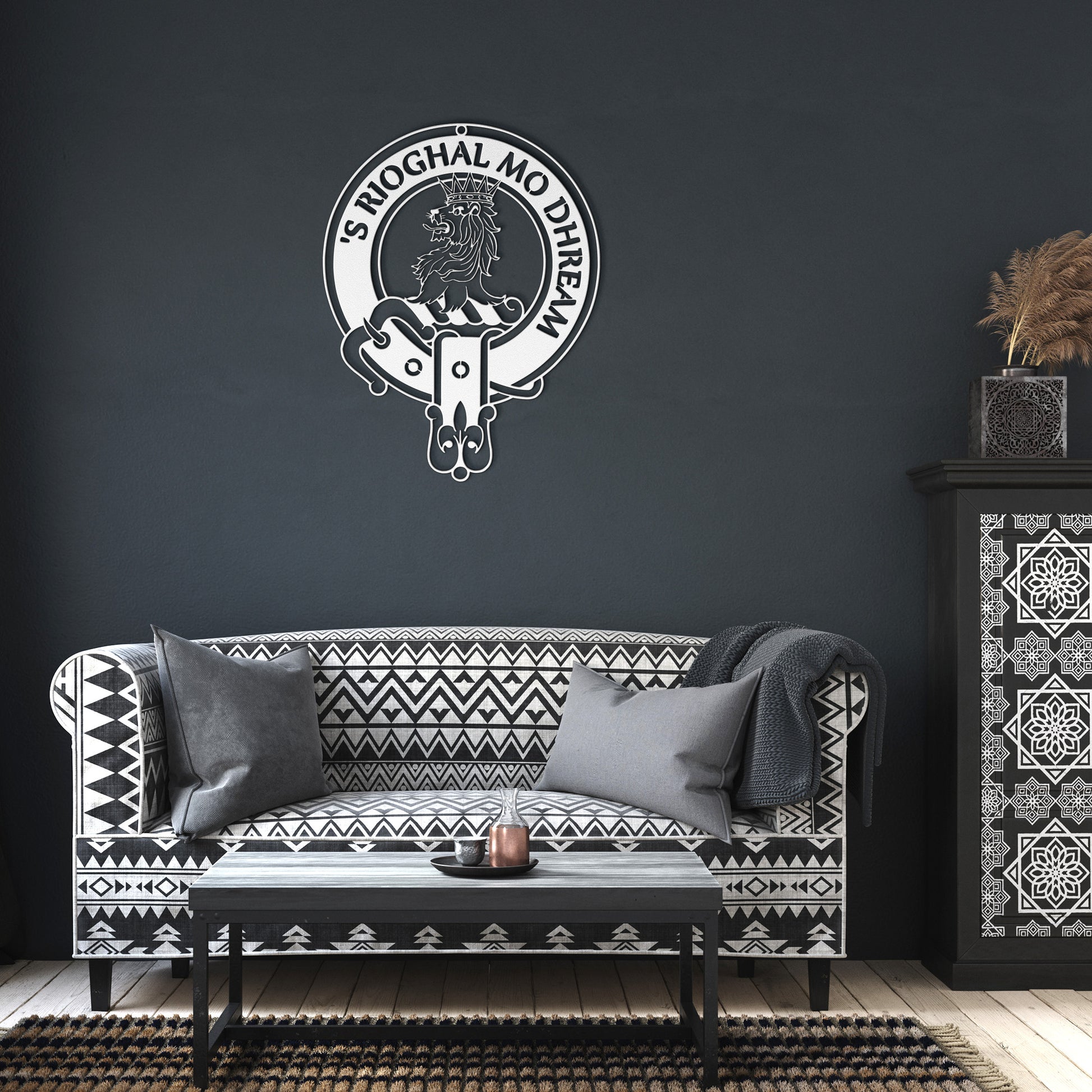 Clan MacGregor Crest | Metal Wall Art