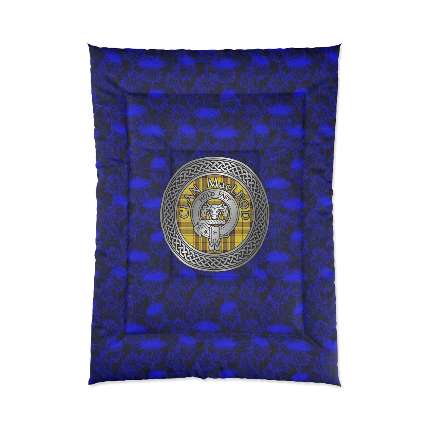 Clan MacLeod Crest & Tartan Comforter