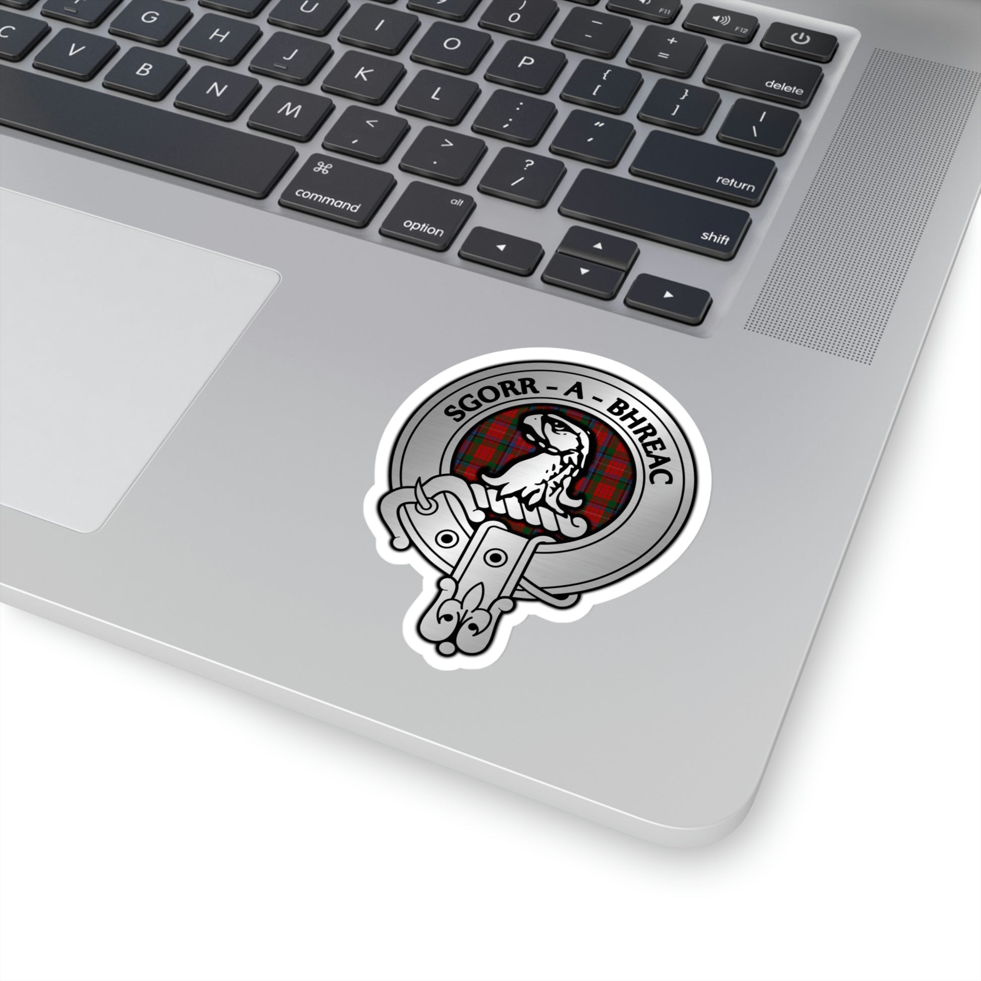 Clan MacNicol Crest & Tartan Kiss-Cut Stickers