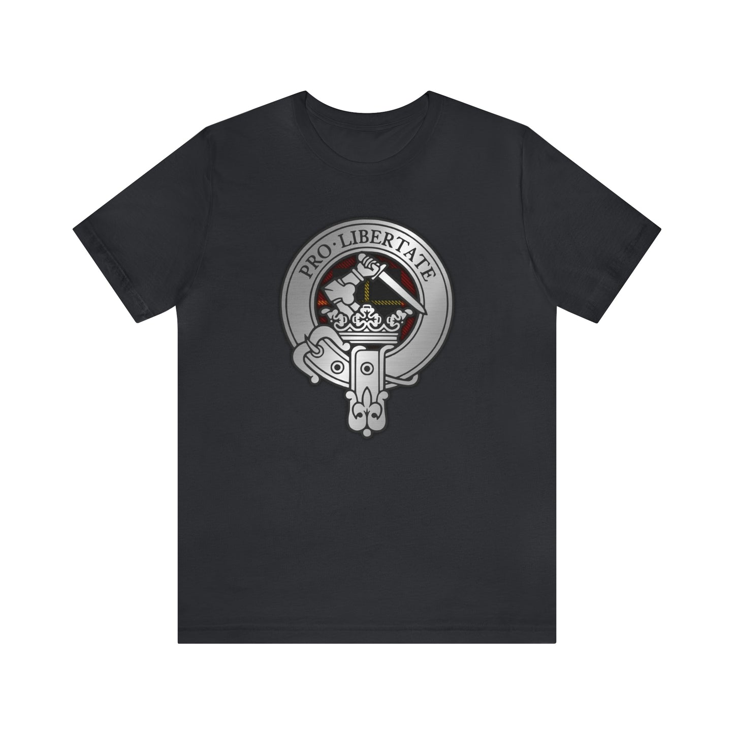 Clan Wallace Crest & Tartan | Unisex T-Shirt