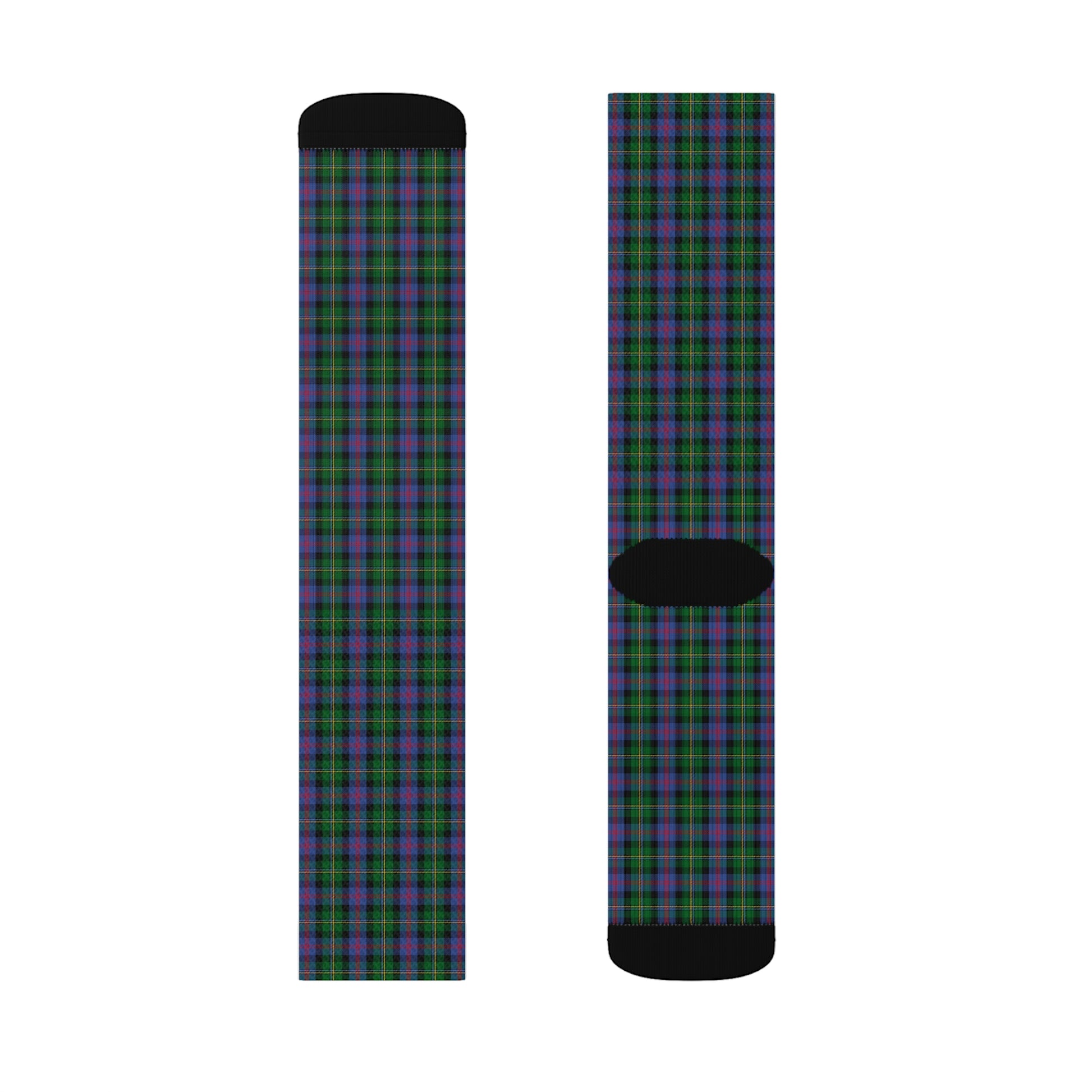 Clan Malcolm Tartan Socks