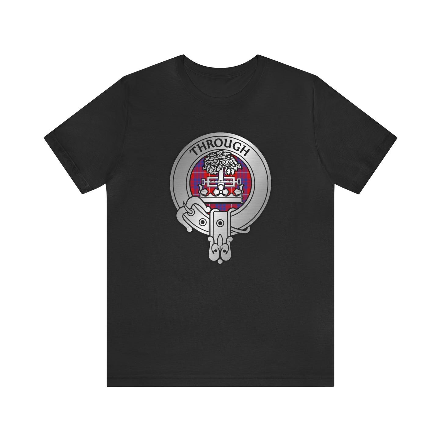 Clan Hamilton Crest & Tartan | Unisex T-Shirt