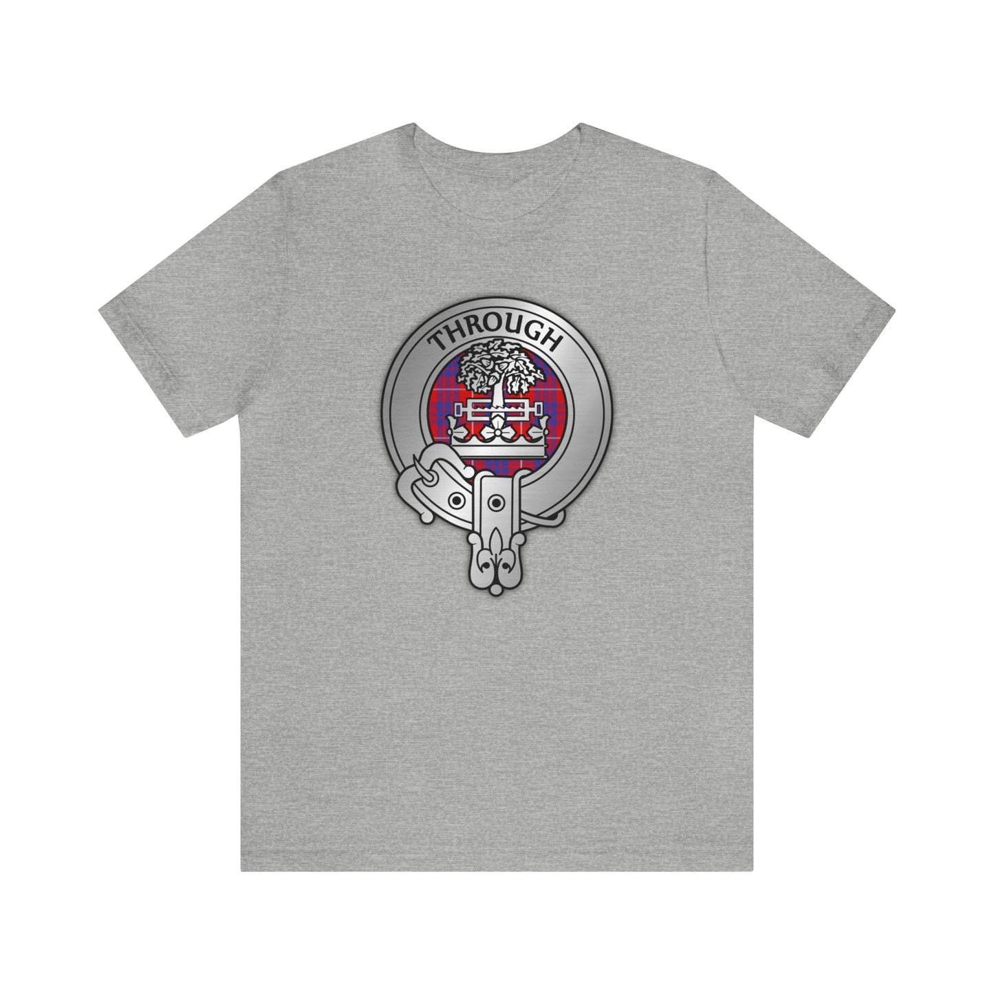 Clan Hamilton Crest & Tartan | Unisex T-Shirt