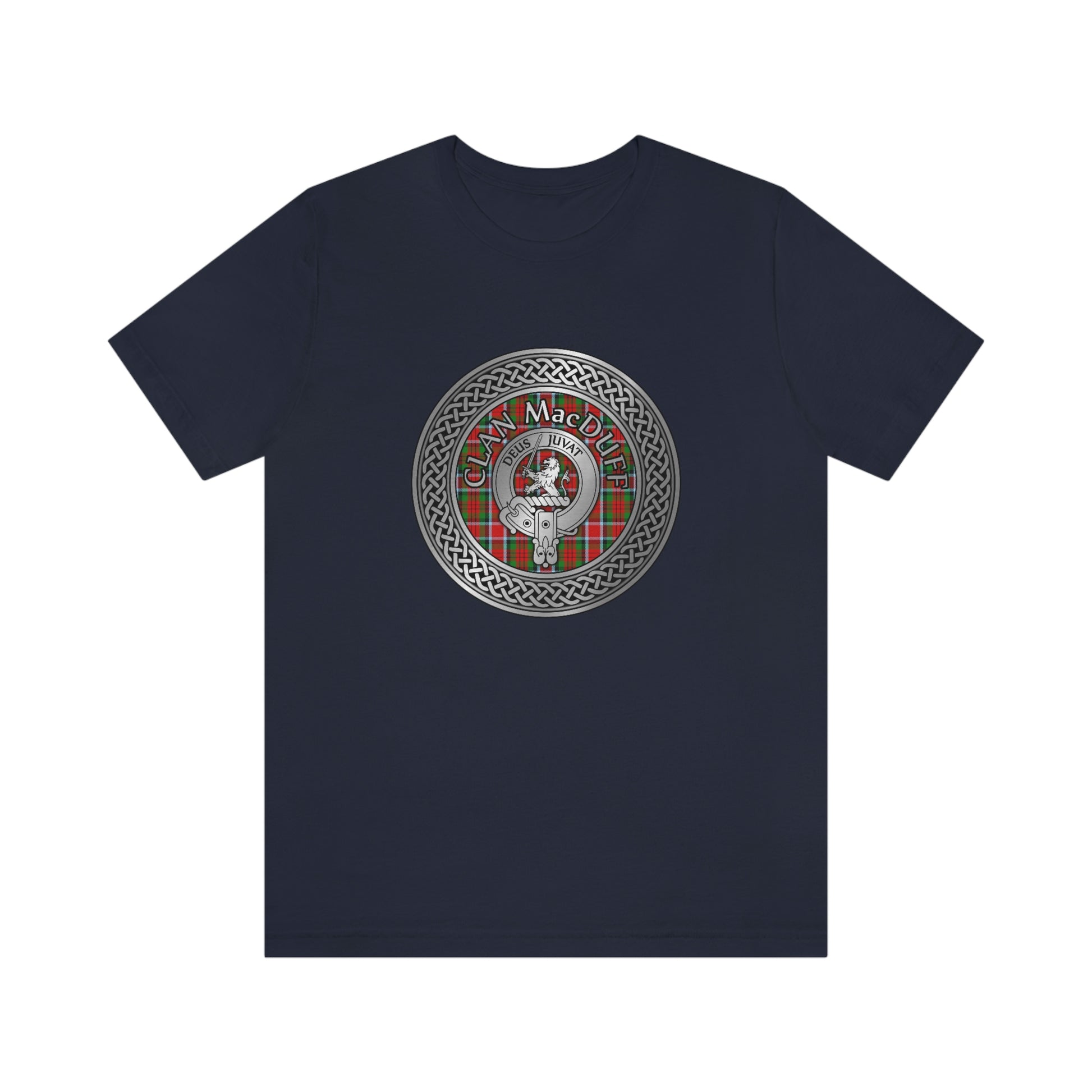 Clan MacDuff Crest & Tartan Knot T-Shirt