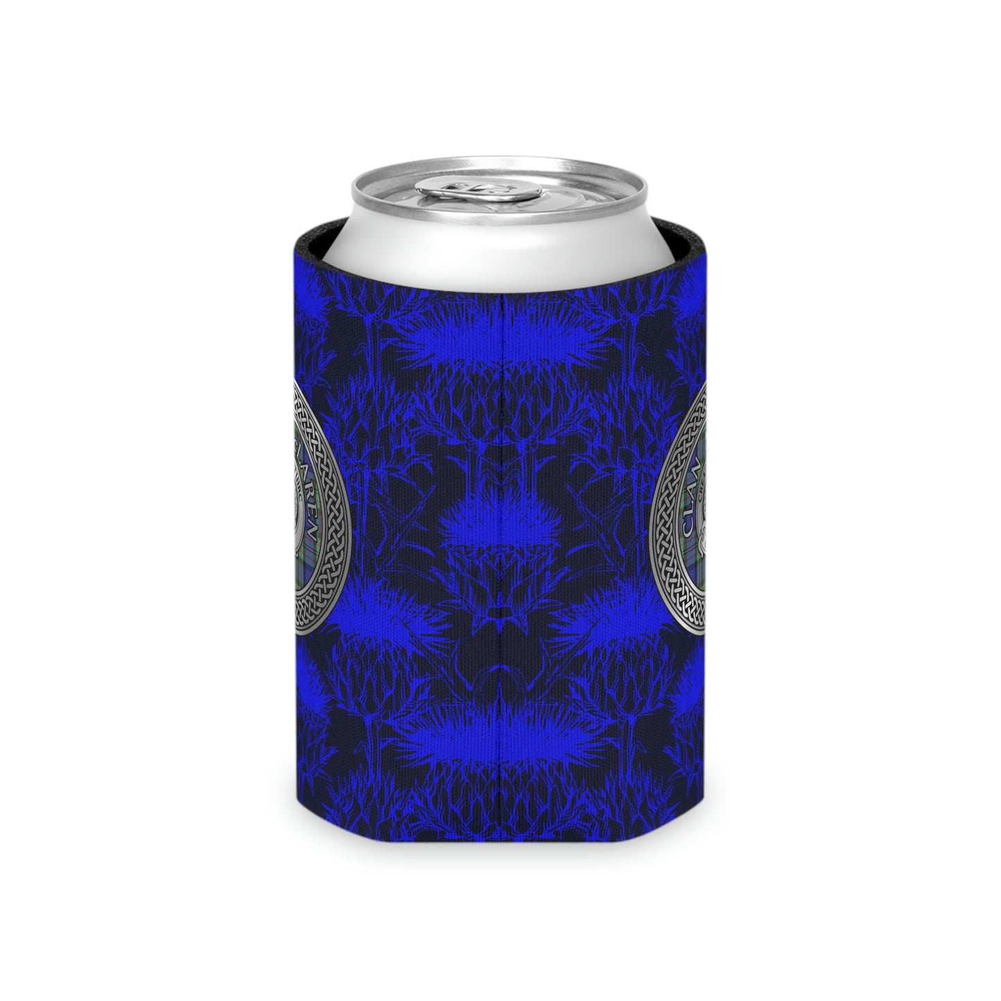 Clan MacLaren Crest & Tartan Celtic Knot Can Cooler