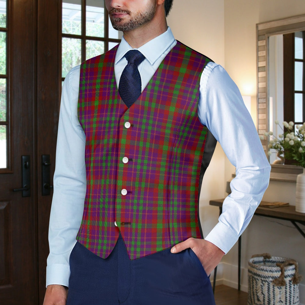Clan Fiddes Tartan Suit vest jacket
