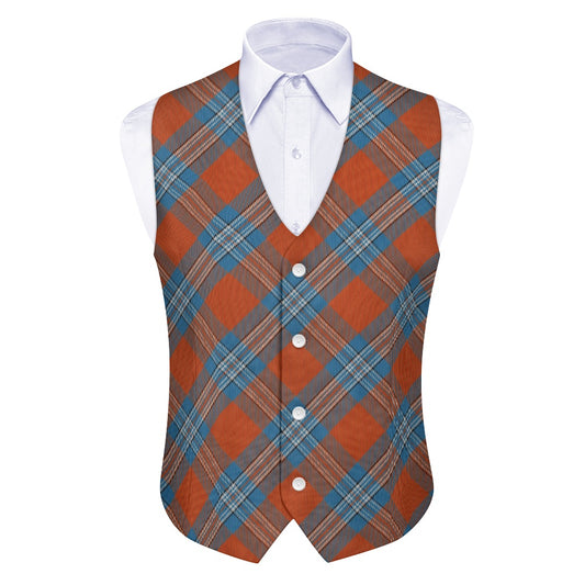 IrnBru Tartan Suit vest jacket