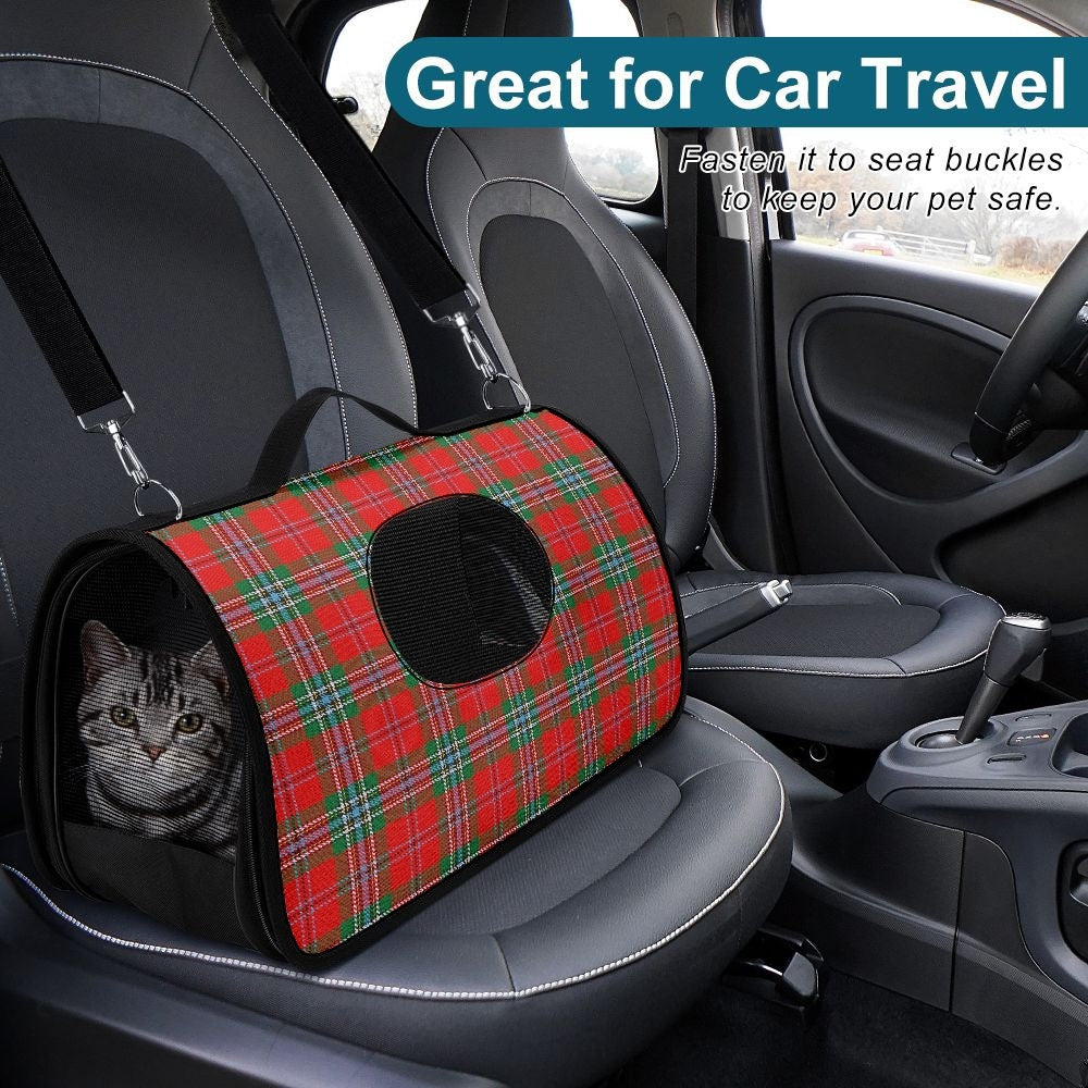 Clan MacLean Tartan Pet Carrier Bag