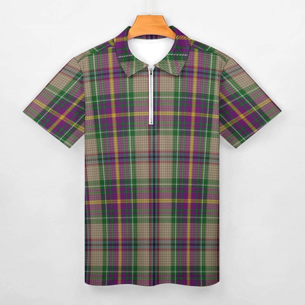 US State - Oregon Tartan Short sleeve polo shirt